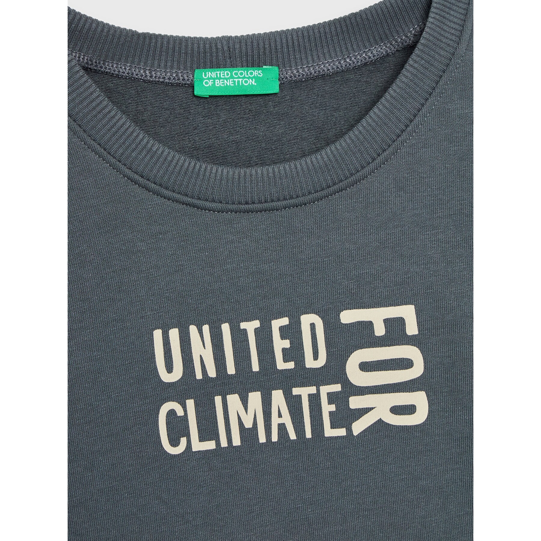 United Colors Of Benetton Суитшърт 3JLXC107O Сив Regular Fit - Pepit.bg