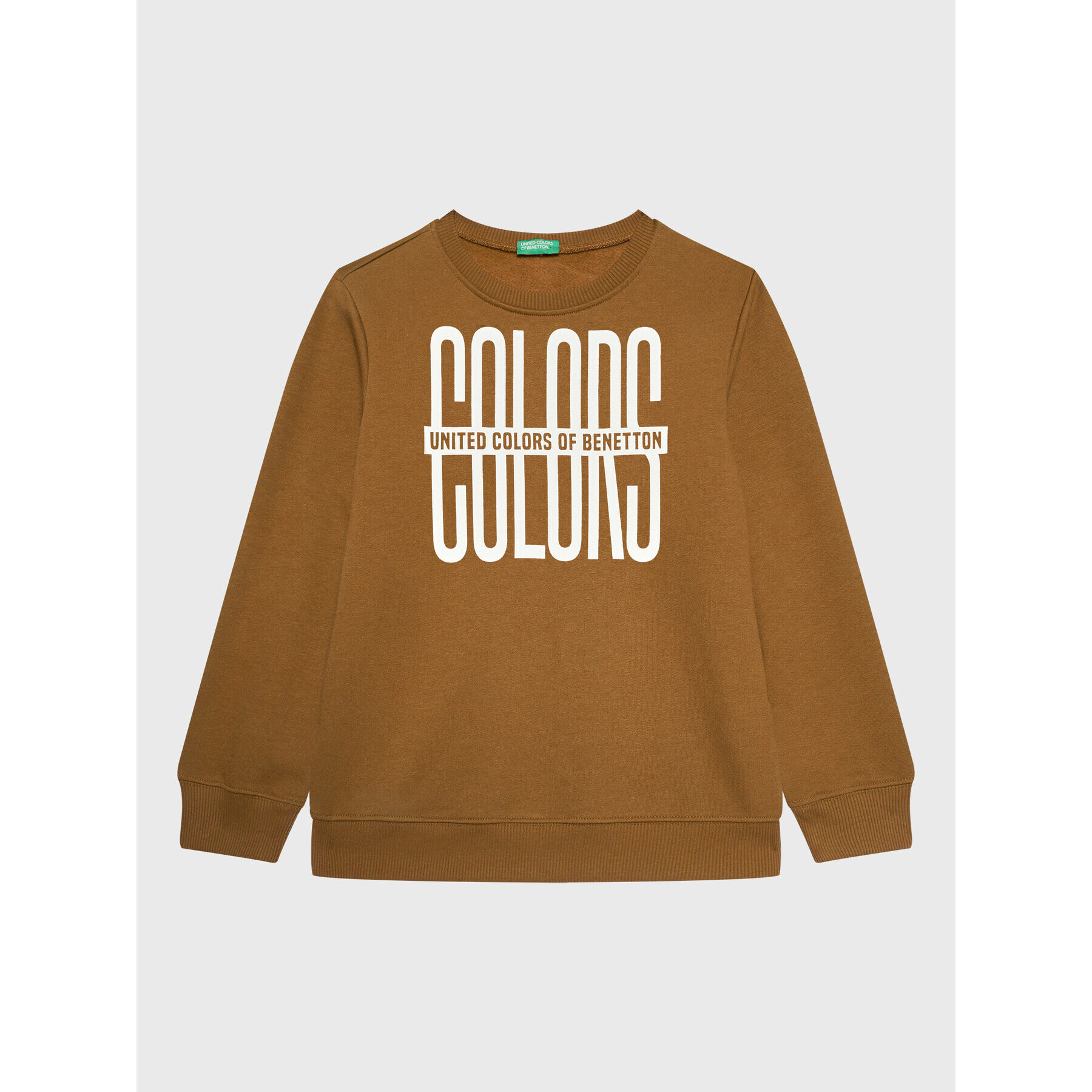 United Colors Of Benetton Суитшърт 3JLXC107Q Кафяв Regular Fit - Pepit.bg