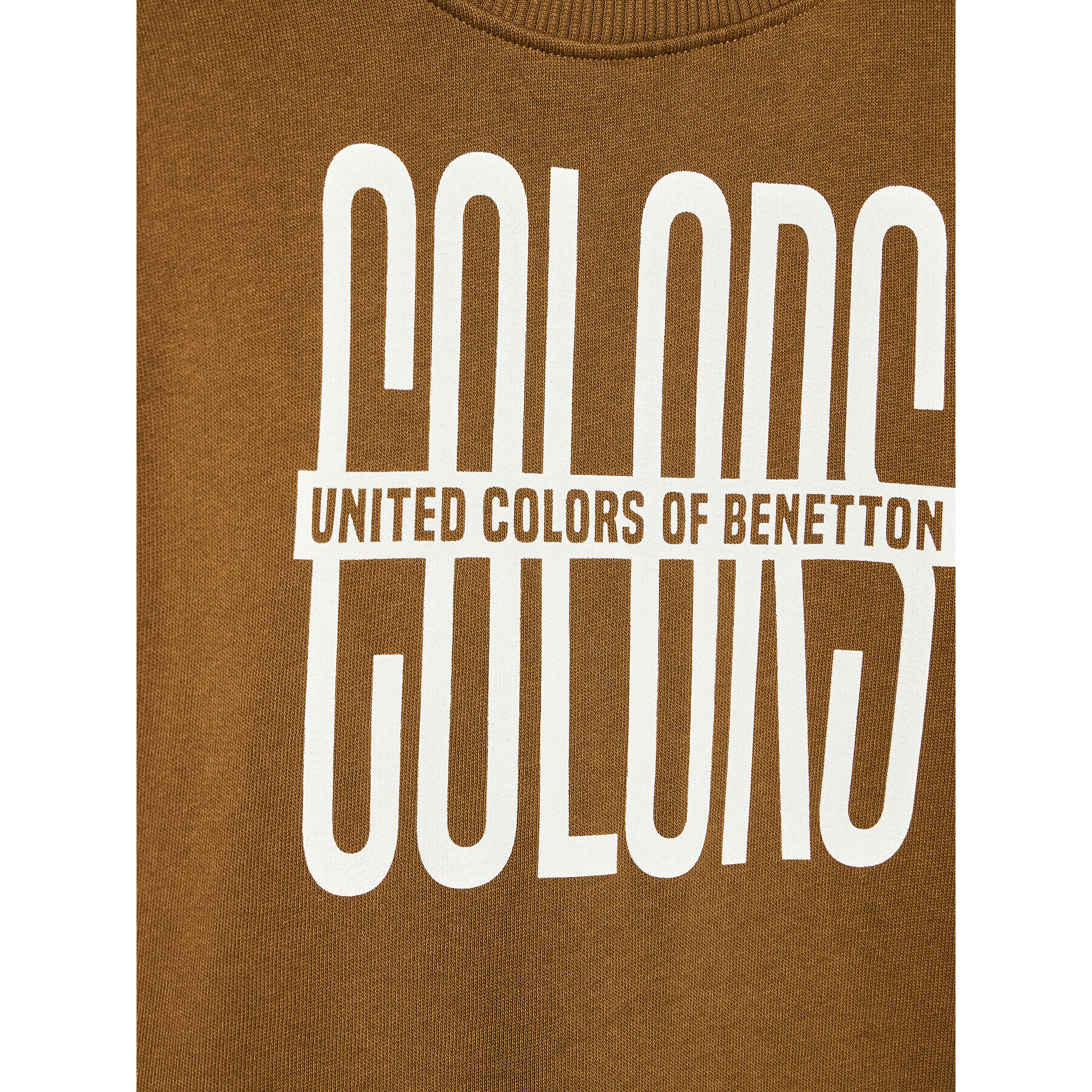 United Colors Of Benetton Суитшърт 3JLXC107Q Кафяв Regular Fit - Pepit.bg