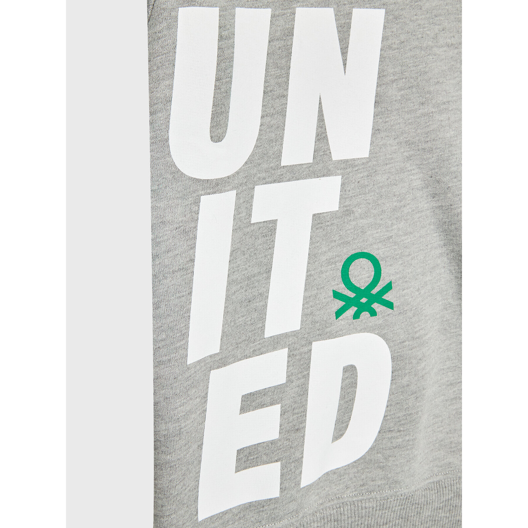 United Colors Of Benetton Суитшърт 3JLXC107Q Сив Regular Fit - Pepit.bg