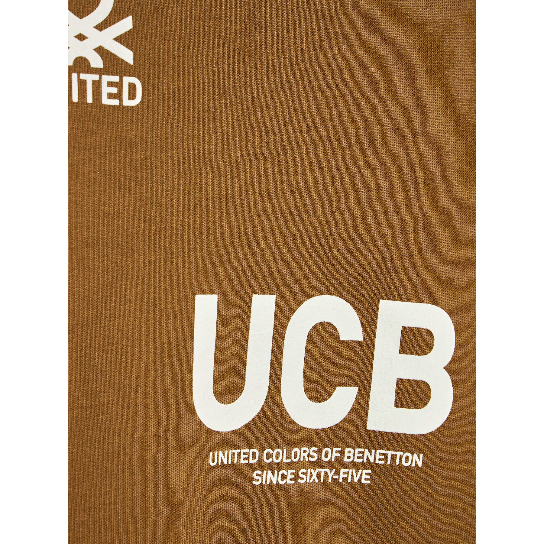 United Colors Of Benetton Суитшърт 3JLXC201I Кафяв Regular Fit - Pepit.bg