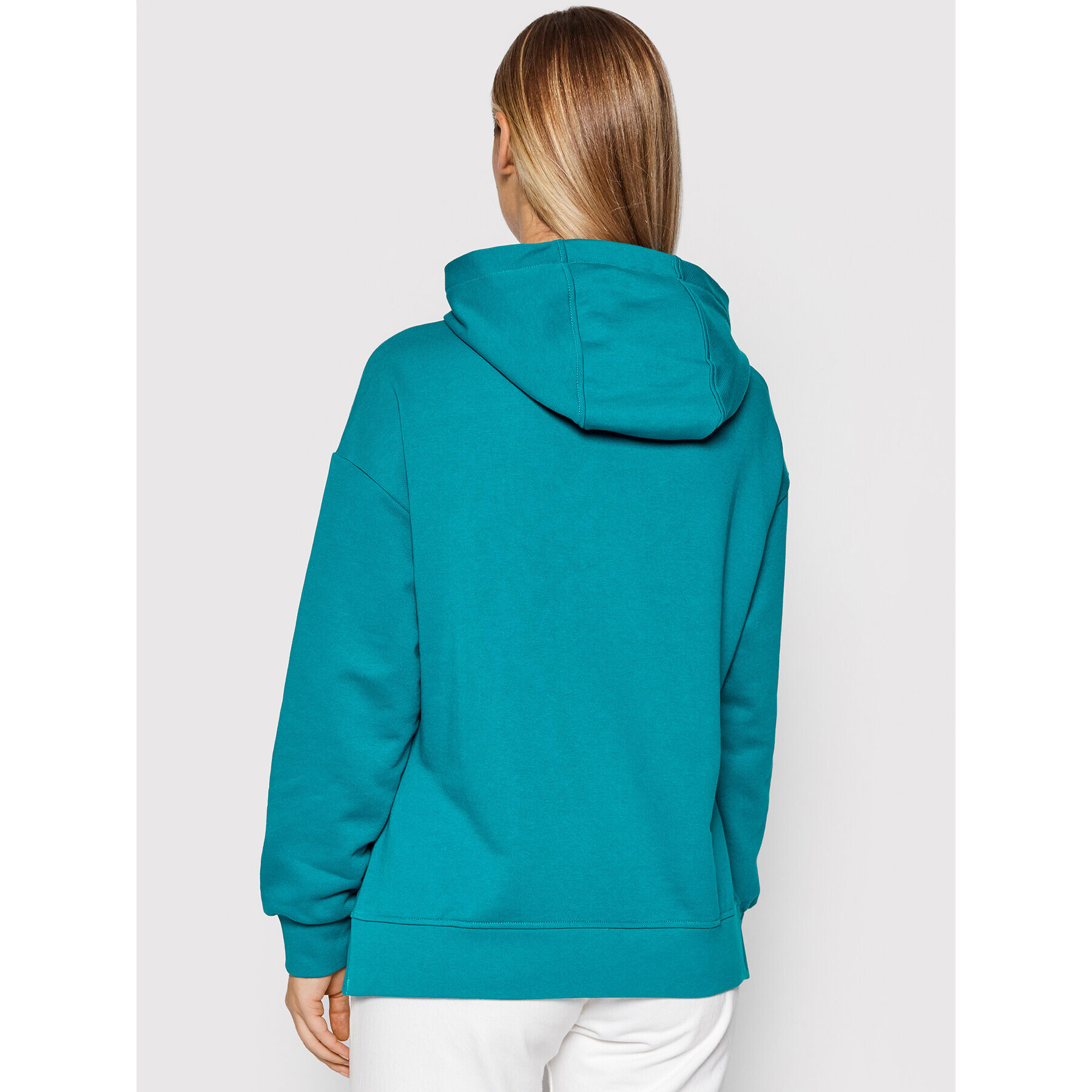 United Colors Of Benetton Суитшърт 3QMHE2283 Син Boxy Fit - Pepit.bg