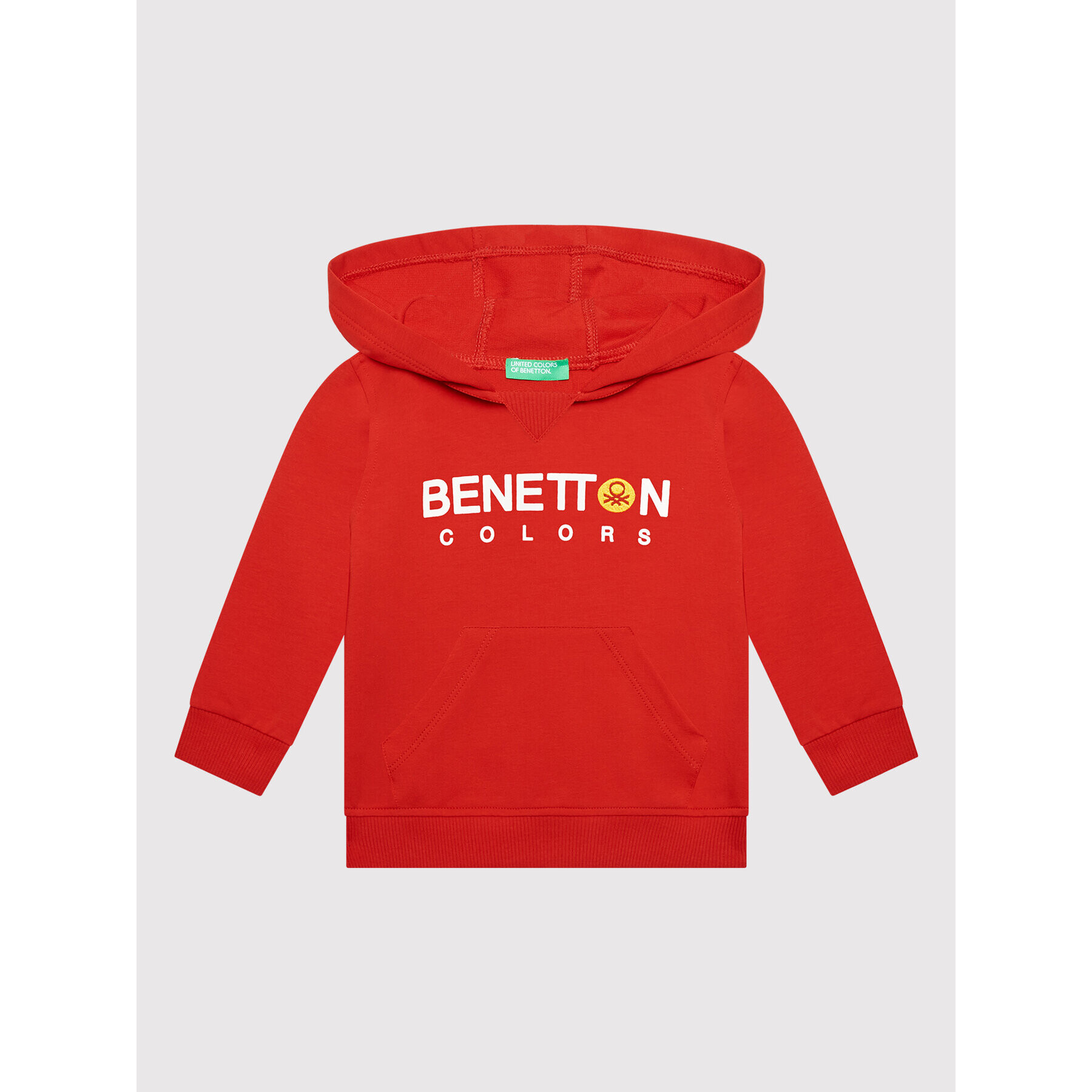 United Colors Of Benetton Суитшърт 3T32G2003 Червен Regular Fit - Pepit.bg