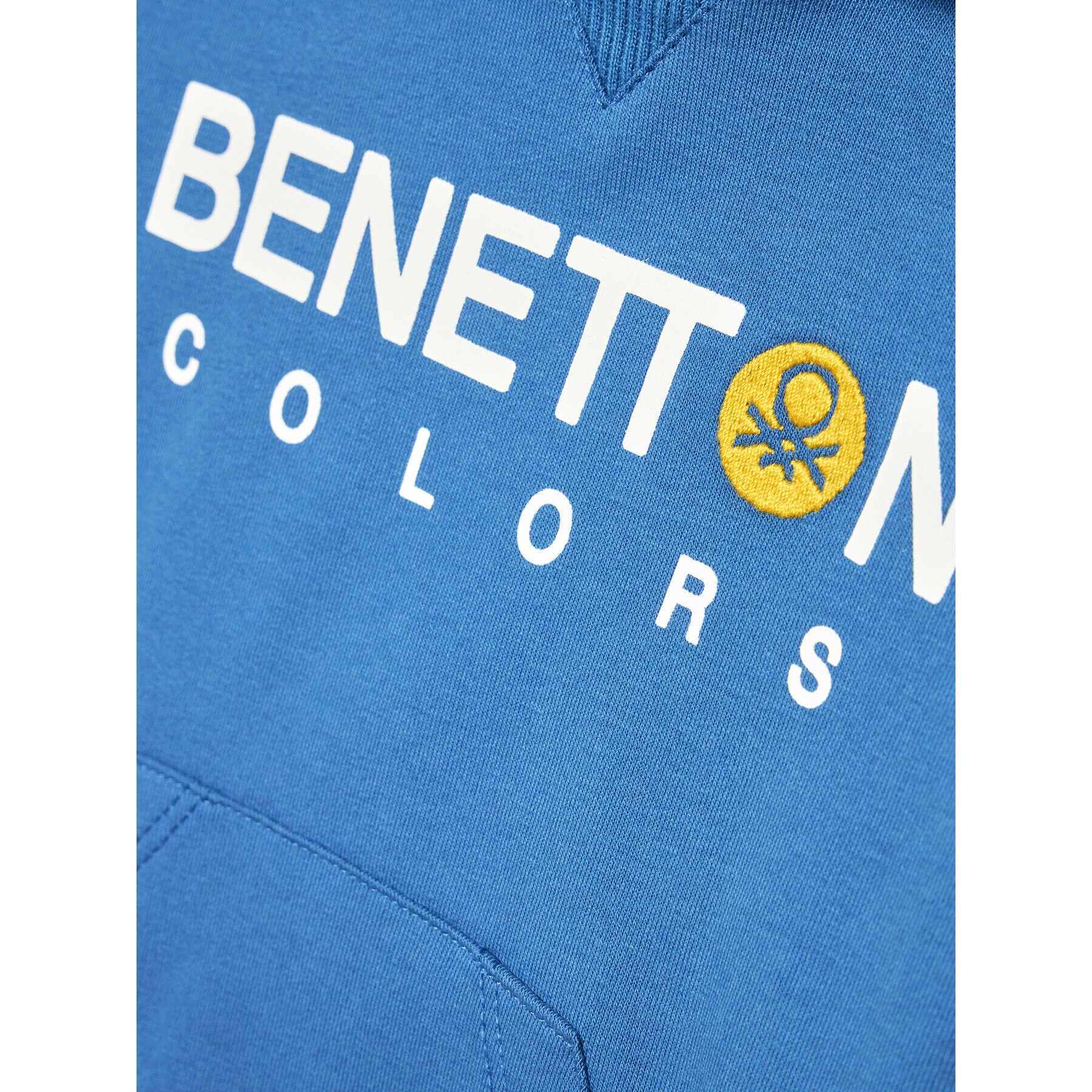 United Colors Of Benetton Суитшърт 3T32G2003 Син Regular Fit - Pepit.bg