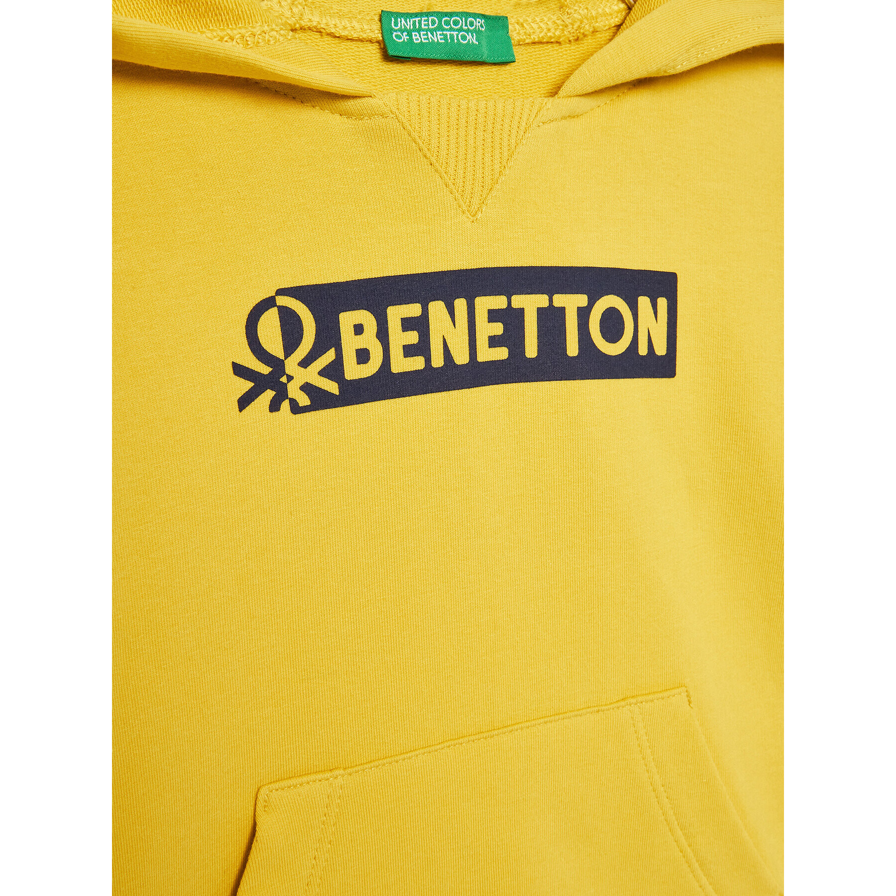 United Colors Of Benetton Суитшърт 3T32G200C Жълт Regular Fit - Pepit.bg