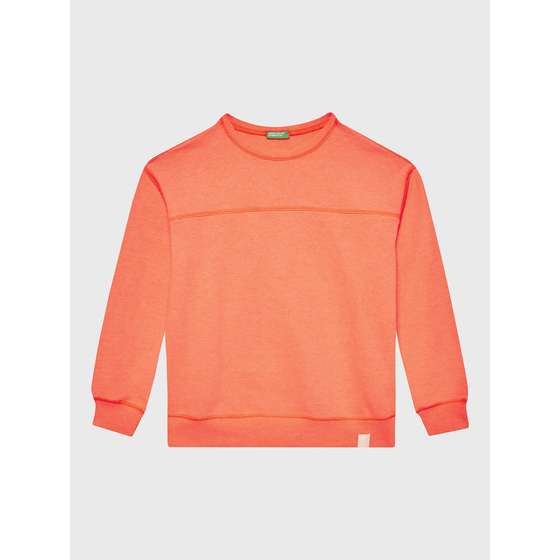 United Colors Of Benetton Суитшърт 3UHRC10BB Оранжев Regular Fit - Pepit.bg