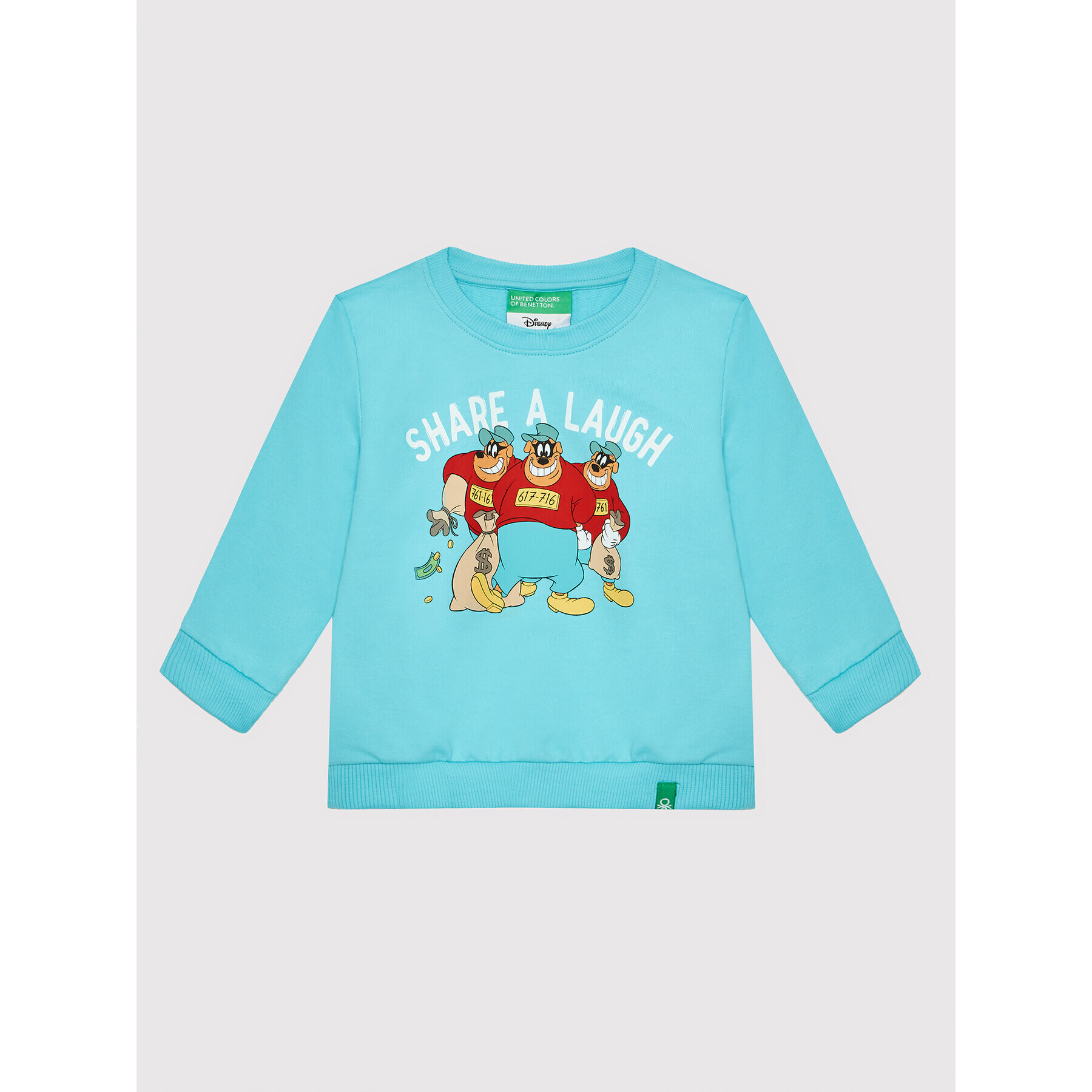 United Colors Of Benetton Суитшърт DISNEY 3BC1G103H Син Regular Fit - Pepit.bg