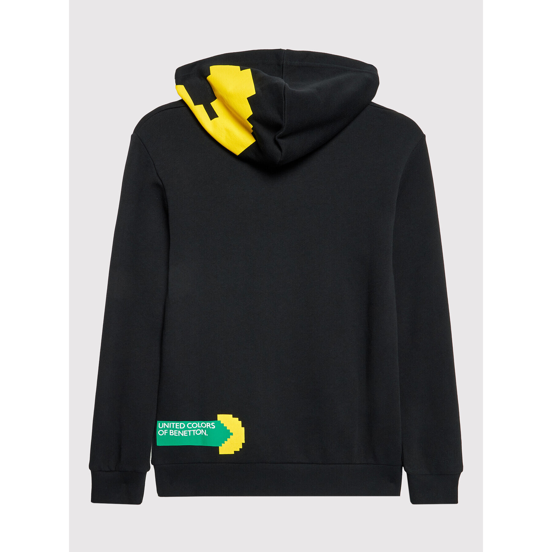 United Colors Of Benetton Суитшърт PAC-MAN 3J68C200N Черен Regular Fit - Pepit.bg