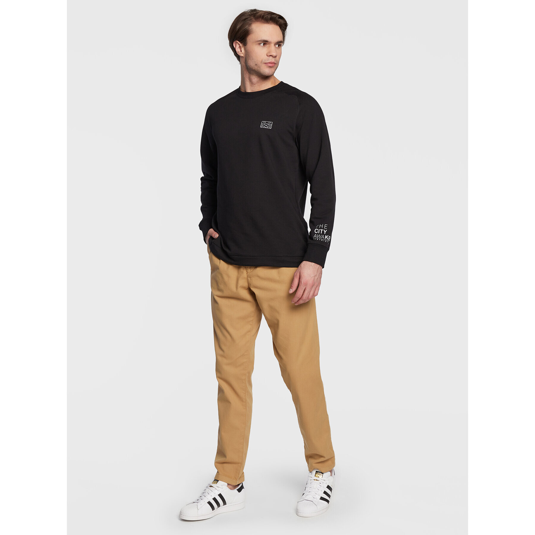 United Colors Of Benetton Текстилни панталони 4FRJUF018 Кафяв Slim Fit - Pepit.bg