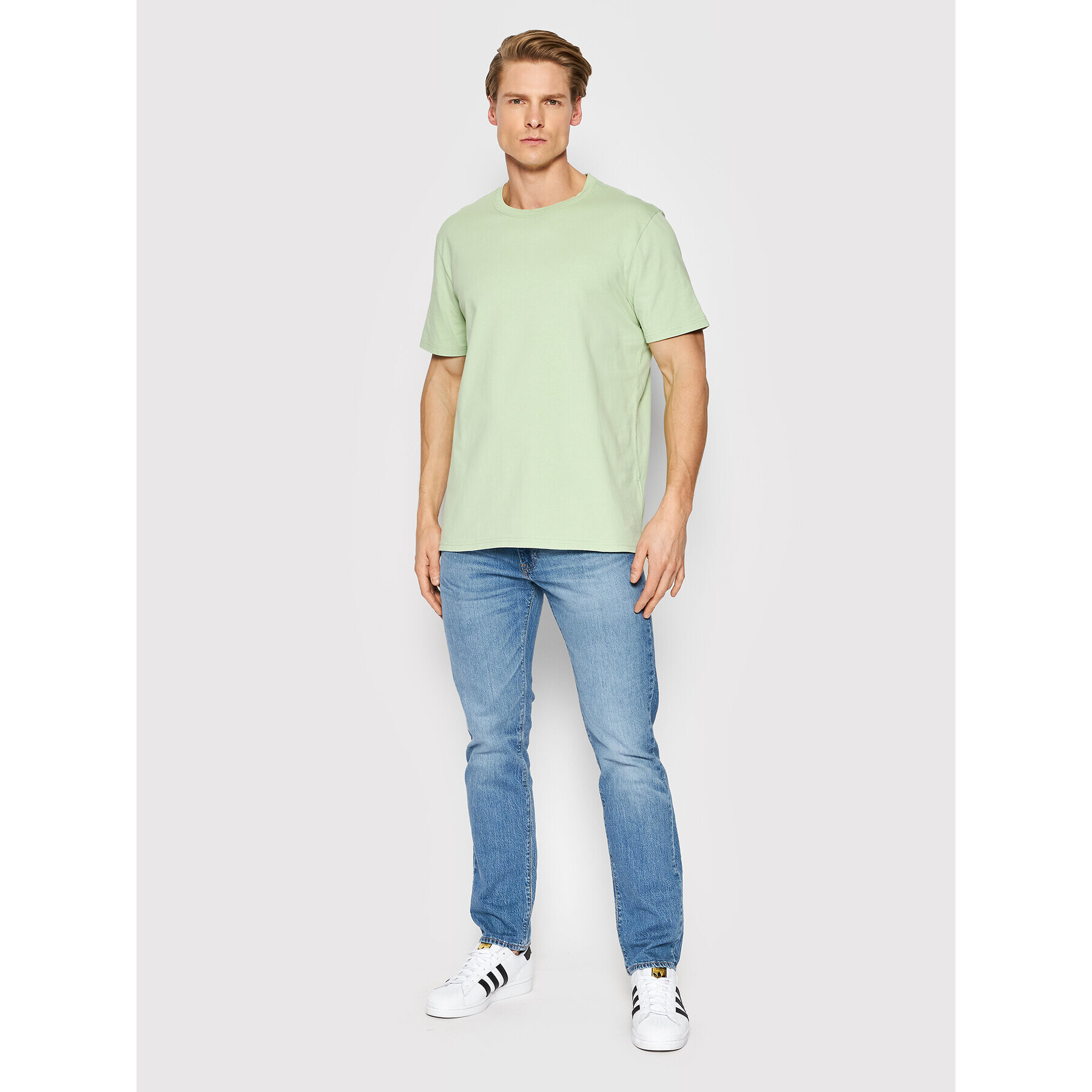 United Colors Of Benetton Тишърт 3BL0U100O Зелен Regular Fit - Pepit.bg