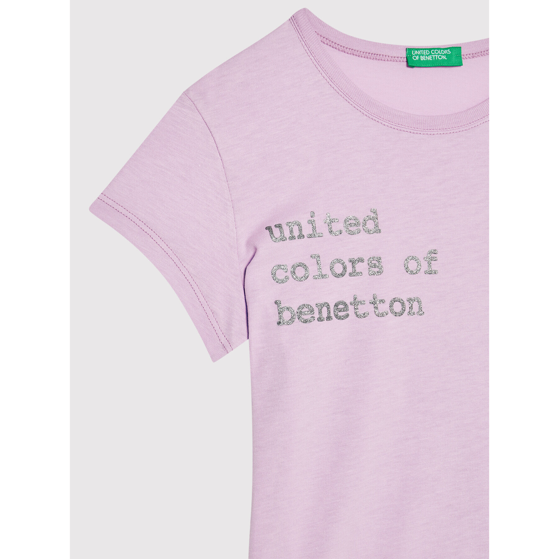 United Colors Of Benetton Тишърт 3I1XC101Q Виолетов Regular Fit - Pepit.bg