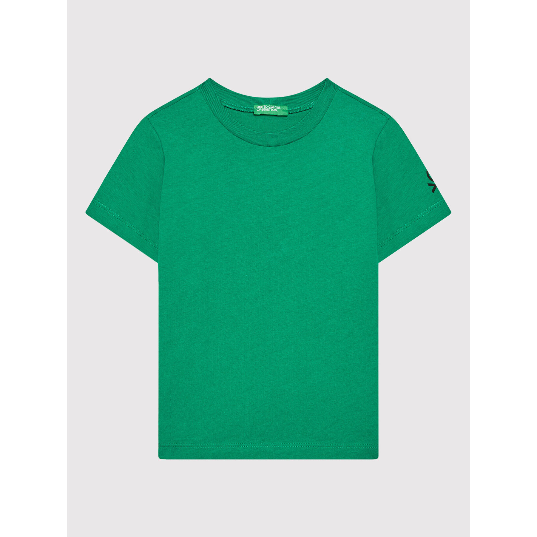 United Colors Of Benetton Тишърт 3I1XC13E1 Зелен Regular Fit - Pepit.bg