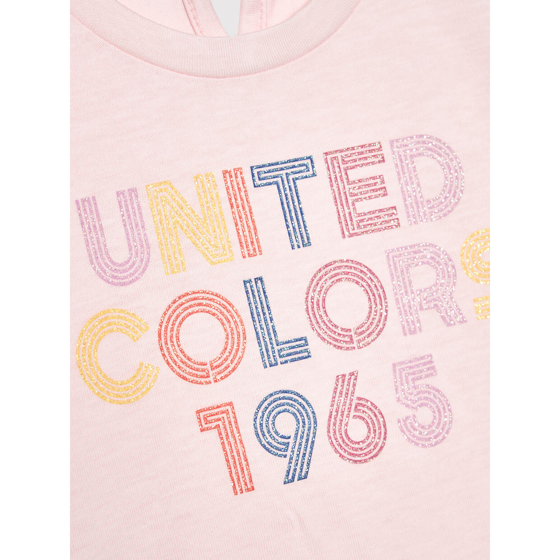 United Colors Of Benetton Тишърт 3I1XC1527 Розов Regular Fit - Pepit.bg