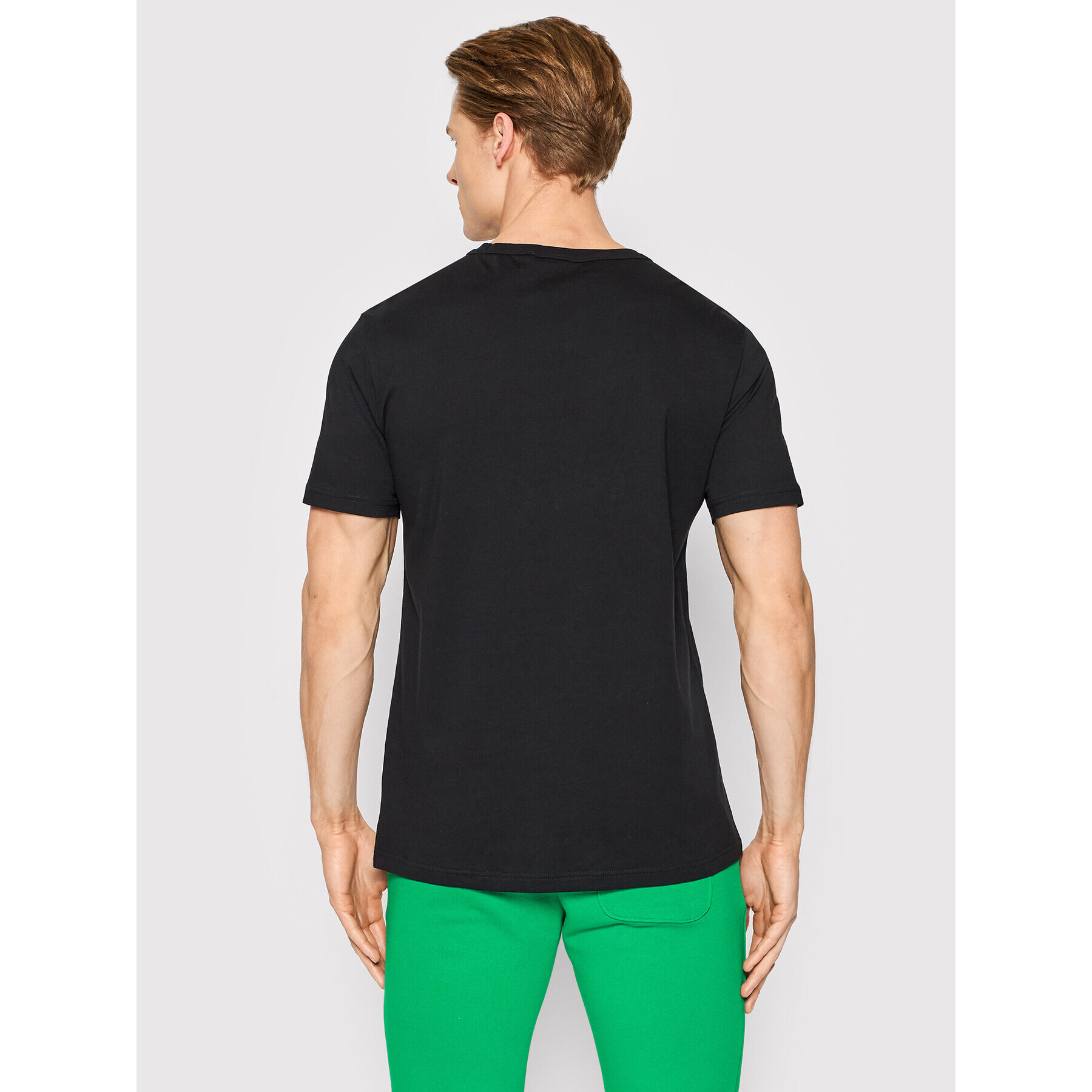 United Colors Of Benetton Тишърт 3I1XU100A Черен Regular Fit - Pepit.bg