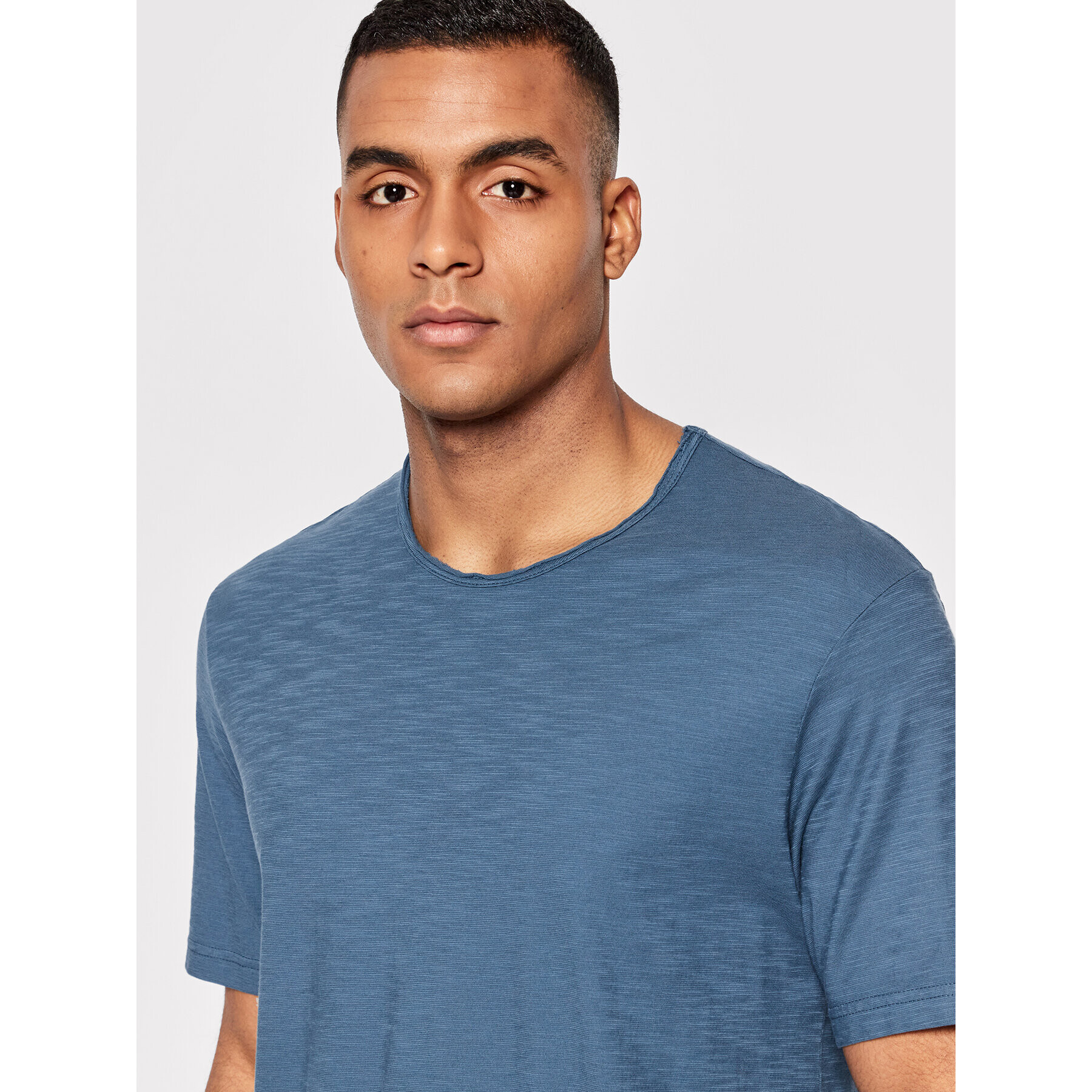 United Colors Of Benetton Тишърт 3JE1J19A5 Син Regular Fit - Pepit.bg