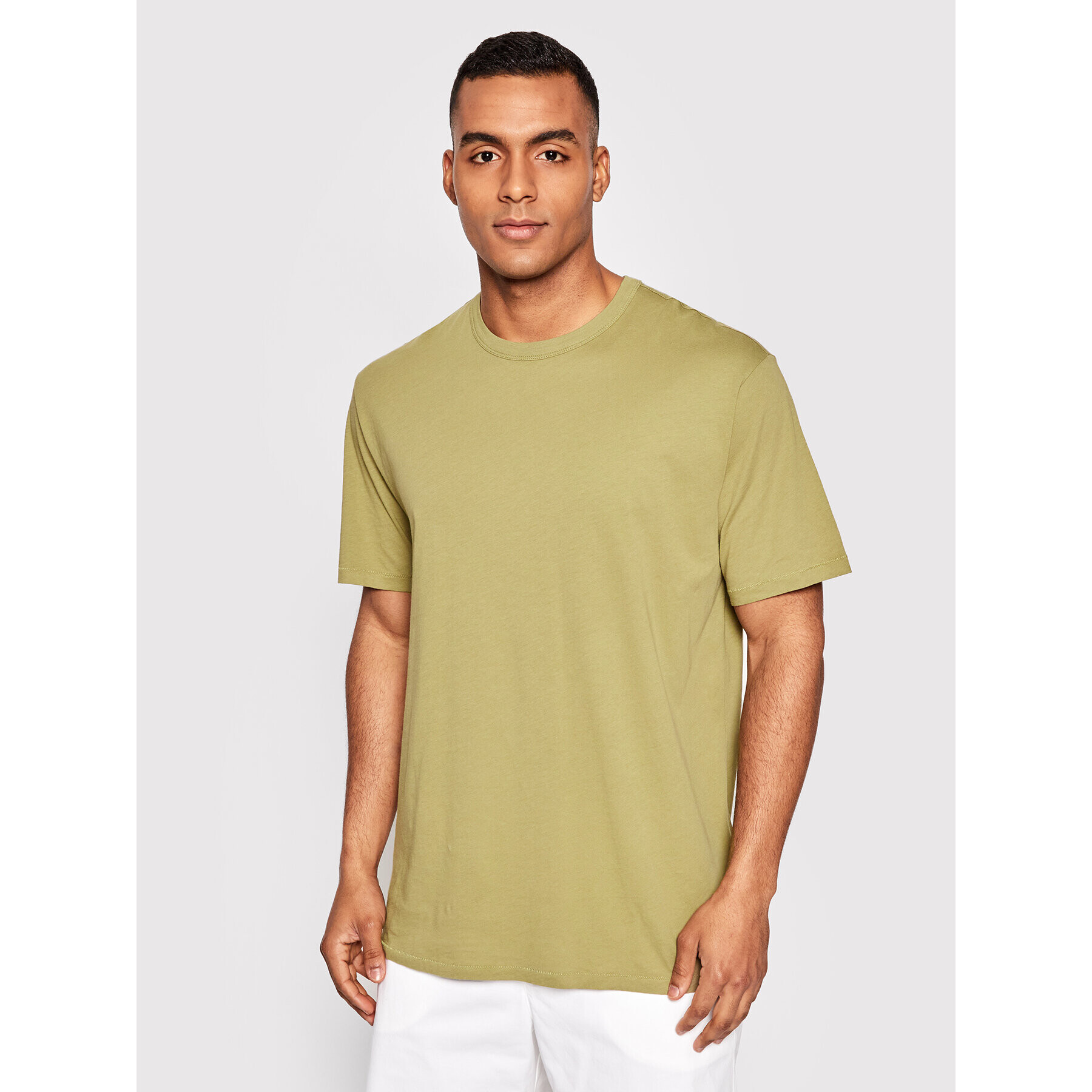 United Colors Of Benetton Тишърт 3L7NU100X Зелен Regular Fit - Pepit.bg