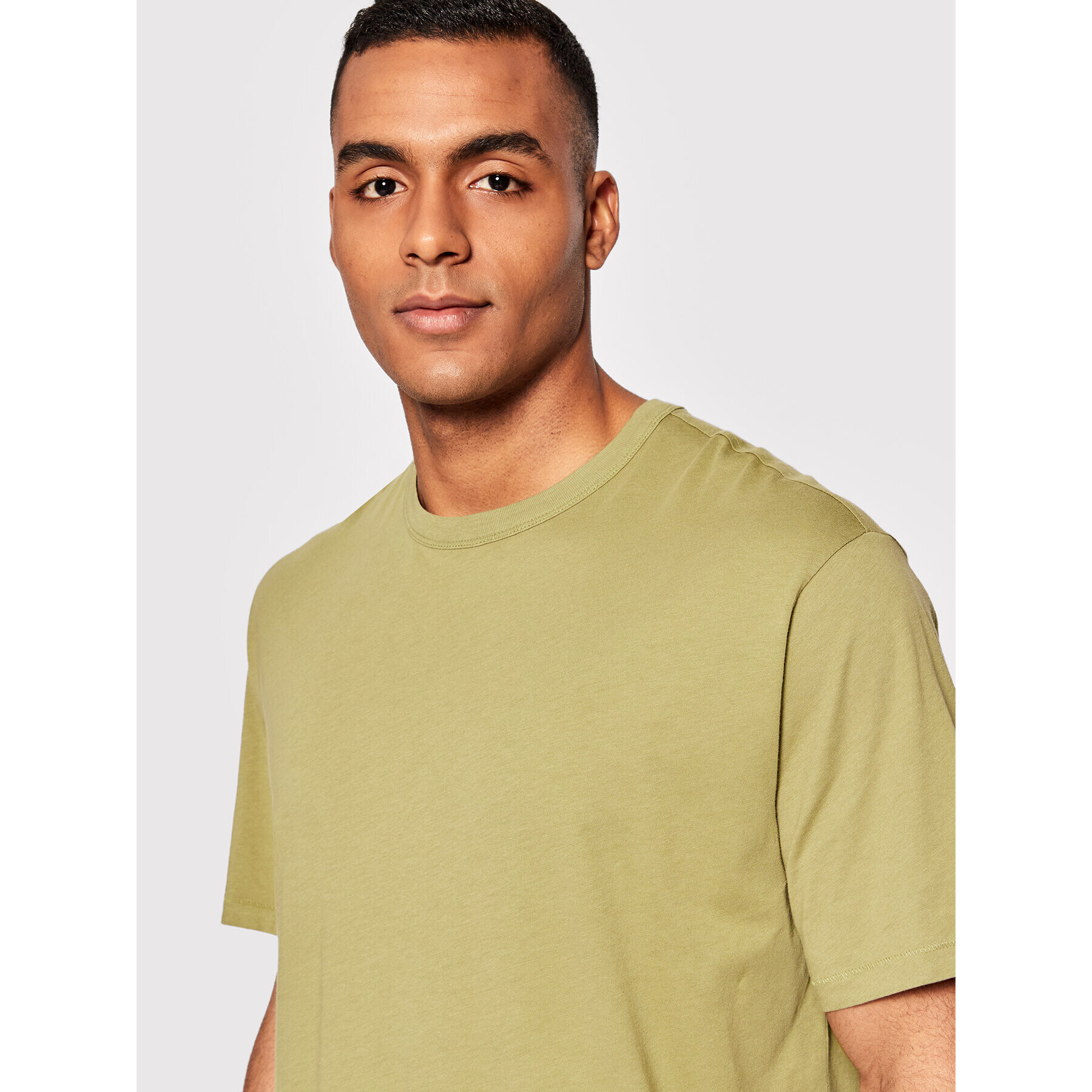 United Colors Of Benetton Тишърт 3L7NU100X Зелен Regular Fit - Pepit.bg