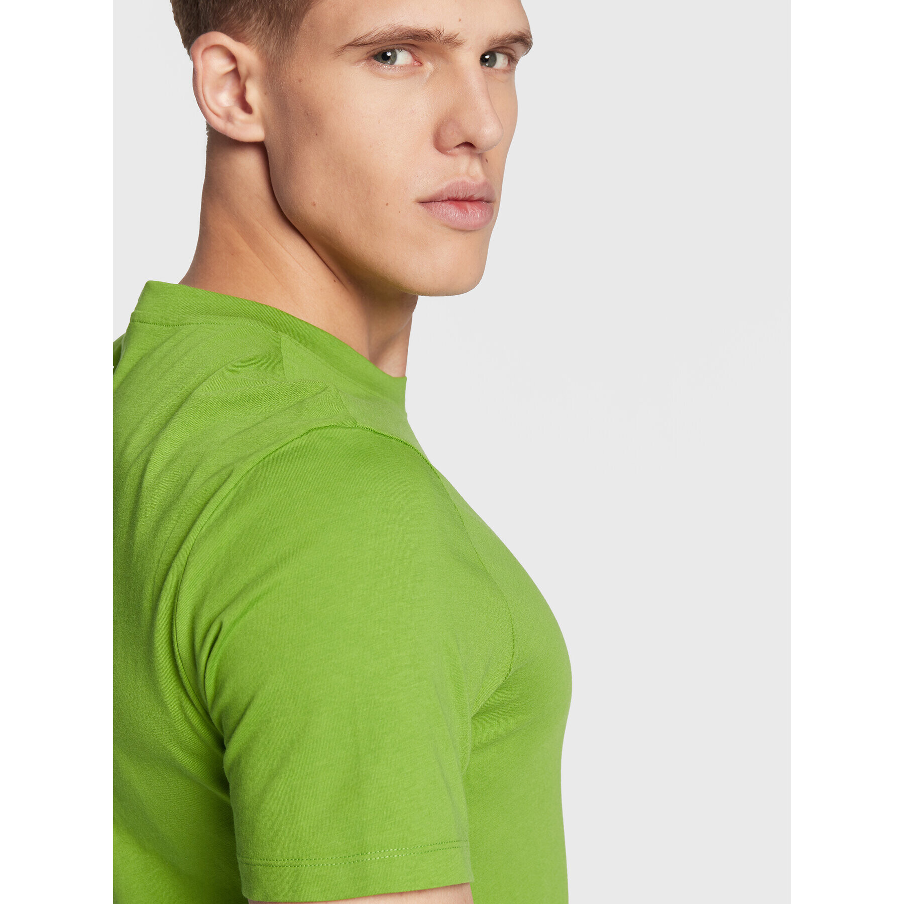 United Colors Of Benetton Тишърт 3U53U1037 Зелен Regular Fit - Pepit.bg