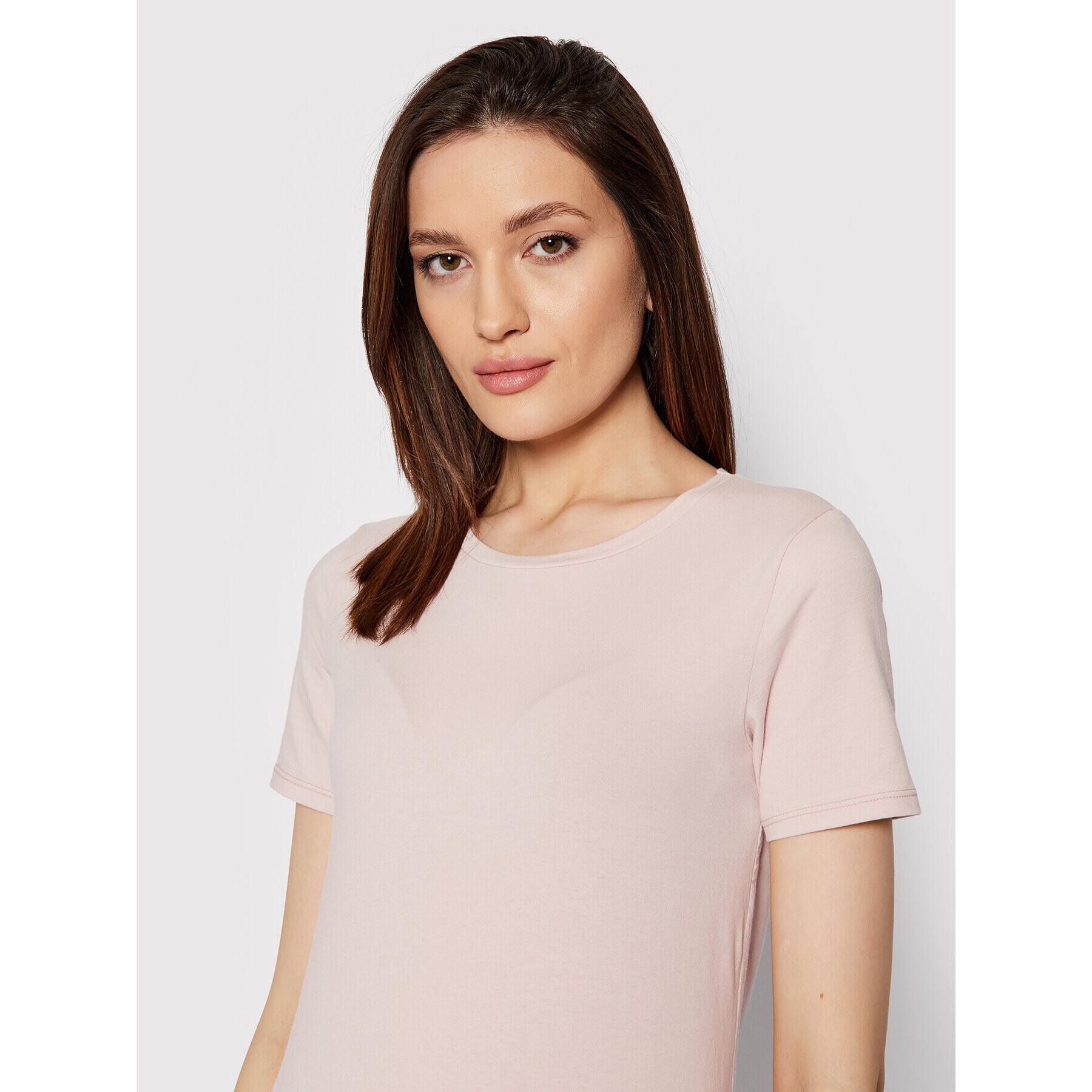 United Colors Of Benetton Тишърт 3ZQM3M857 Розов Regular Fit - Pepit.bg