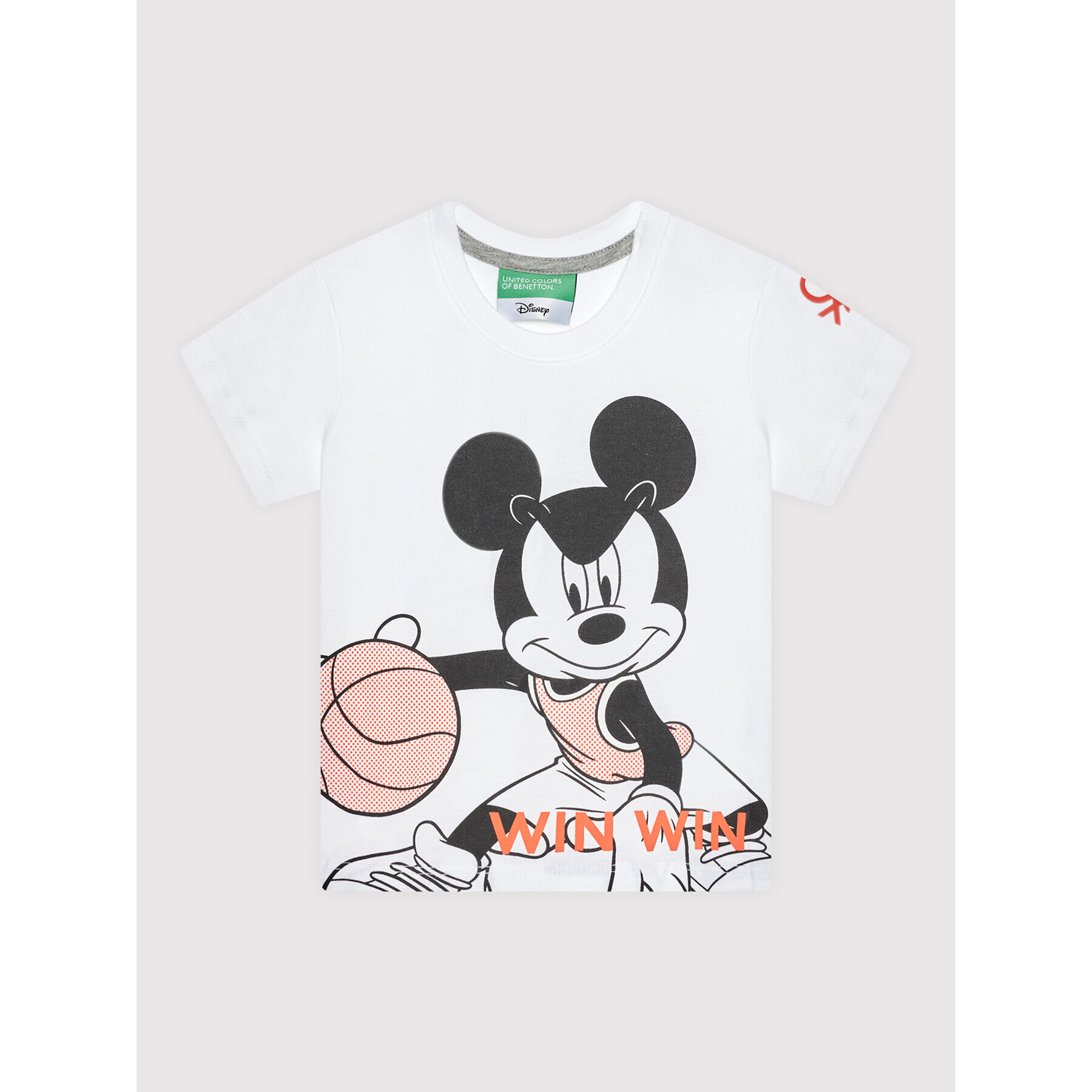 United Colors Of Benetton Тишърт DISNEY 3096C155V Бял Regular Fit - Pepit.bg