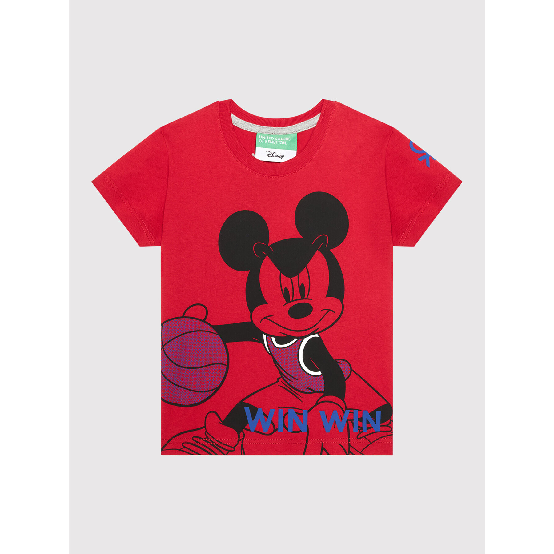 United Colors Of Benetton Тишърт DISNEY 3096C155V Червен Regular Fit - Pepit.bg