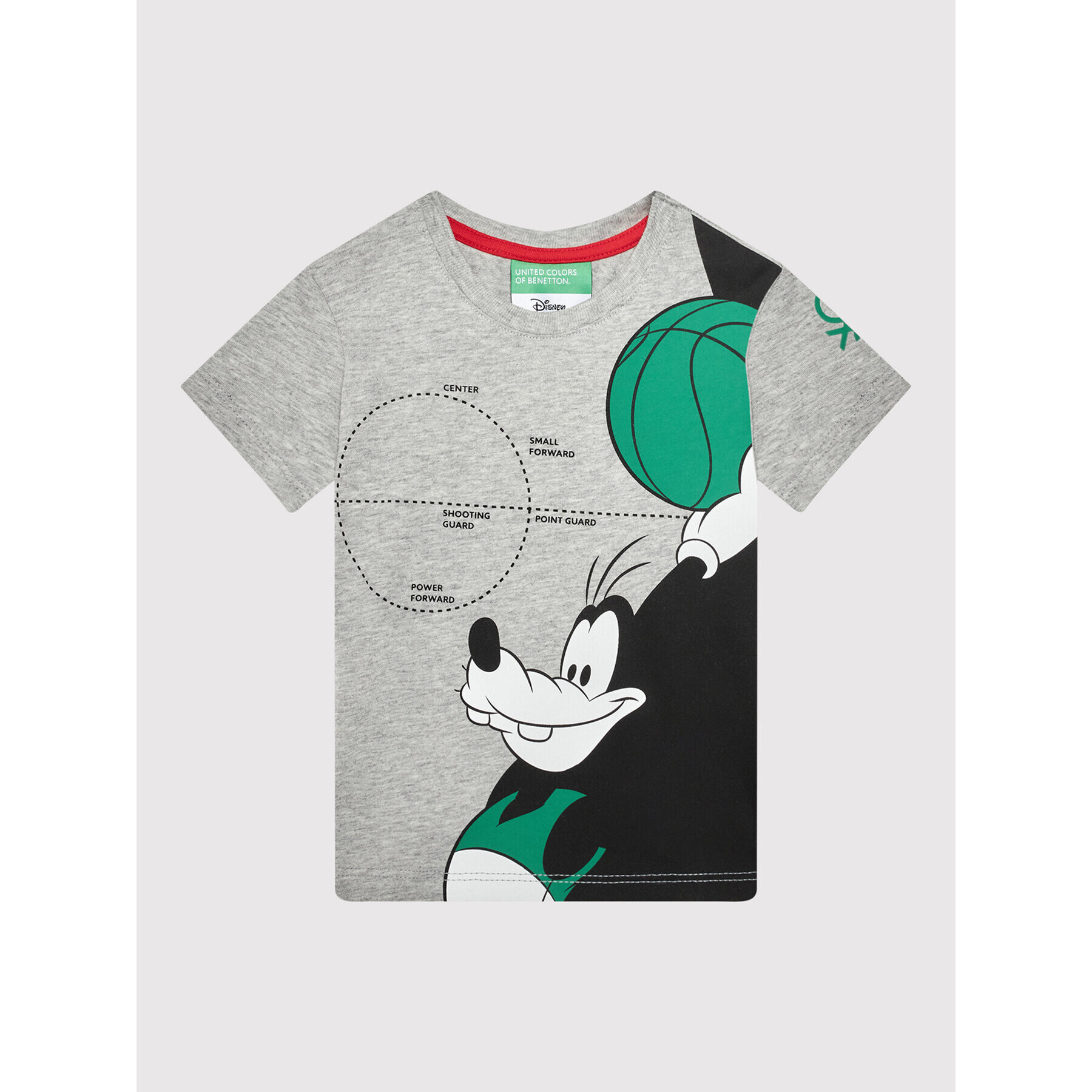 United Colors Of Benetton Тишърт DISNEY 3096C155V Сив Regular Fit - Pepit.bg