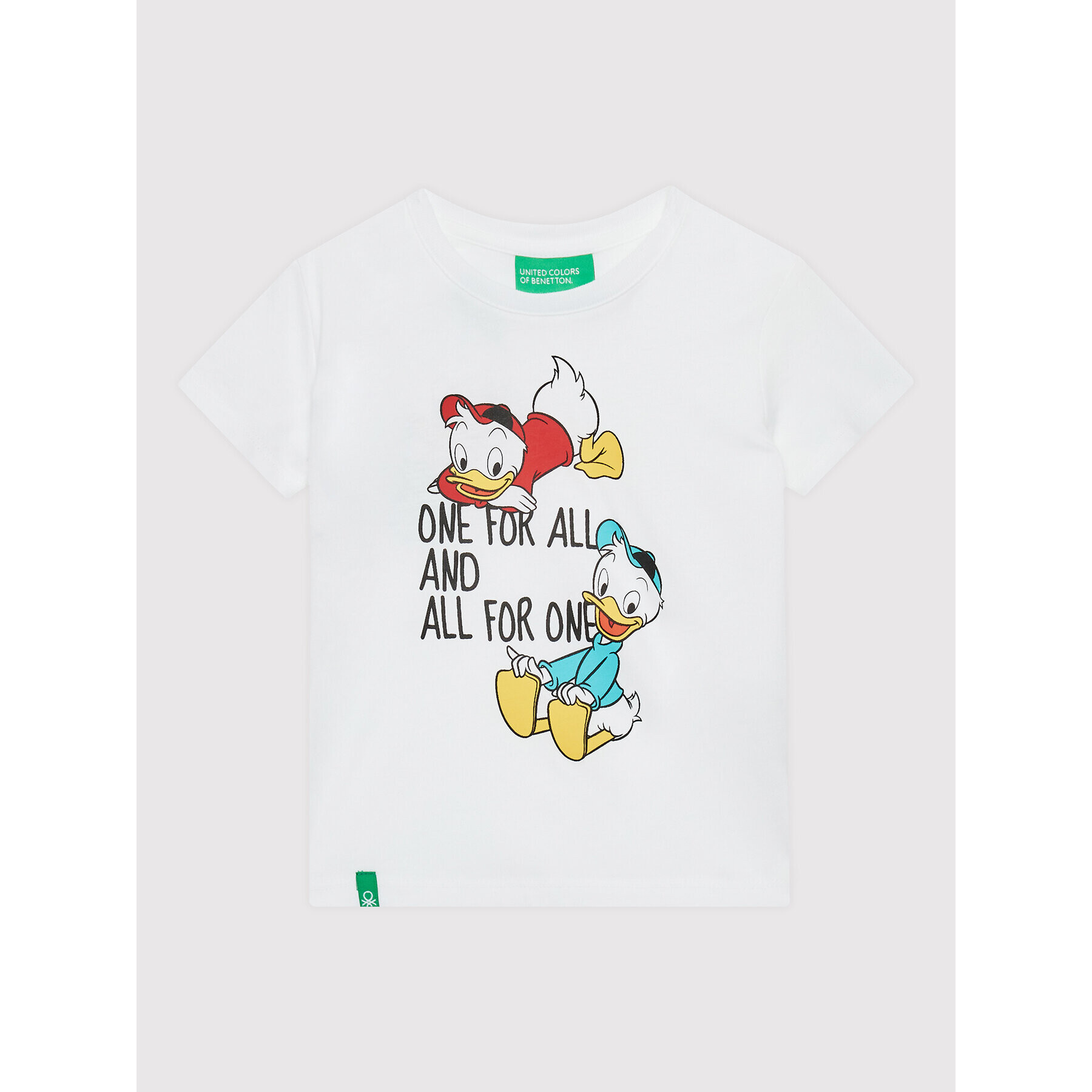 United Colors Of Benetton Тишърт DISNEY 3096G103J Бял Regular Fit - Pepit.bg