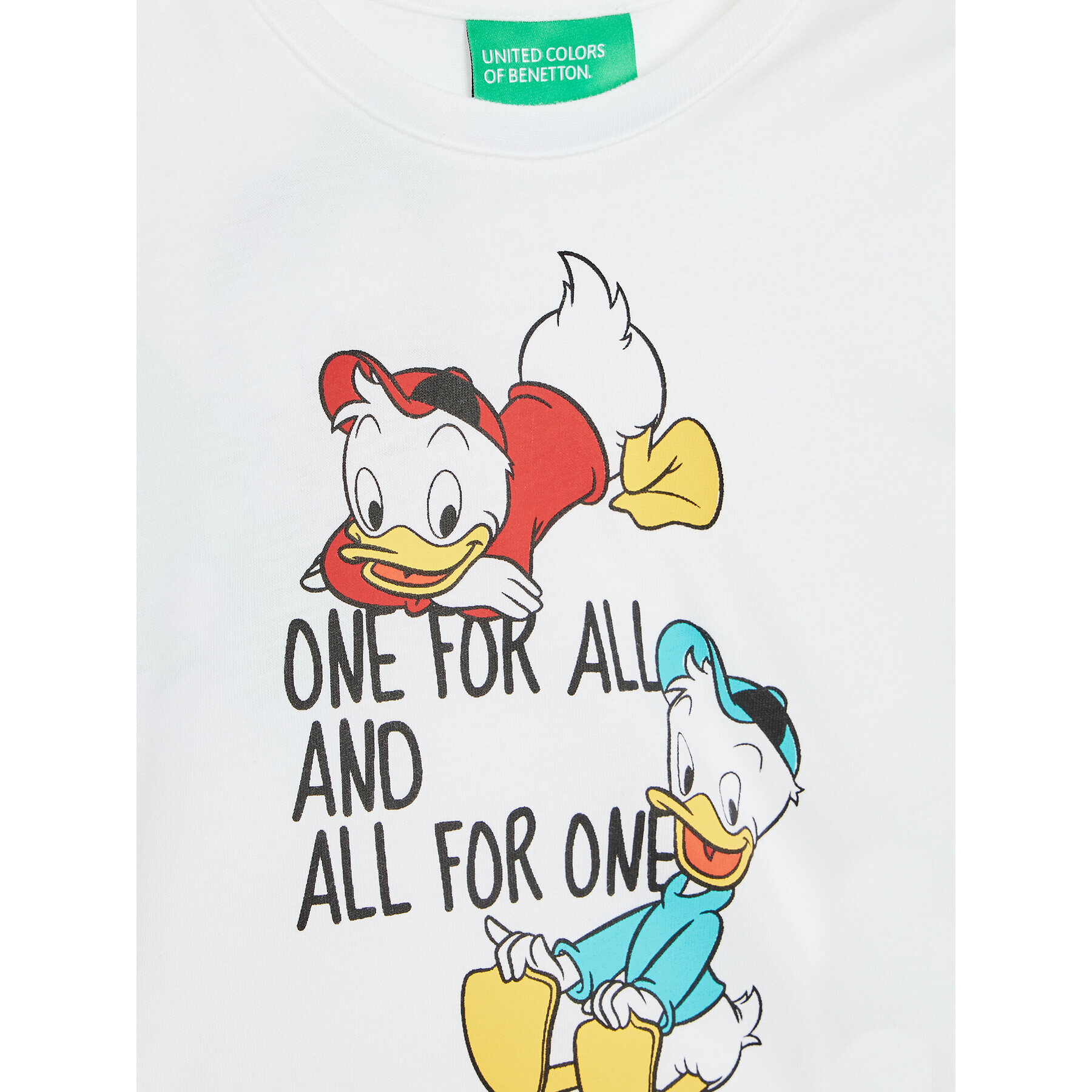 United Colors Of Benetton Тишърт DISNEY 3096G103J Бял Regular Fit - Pepit.bg