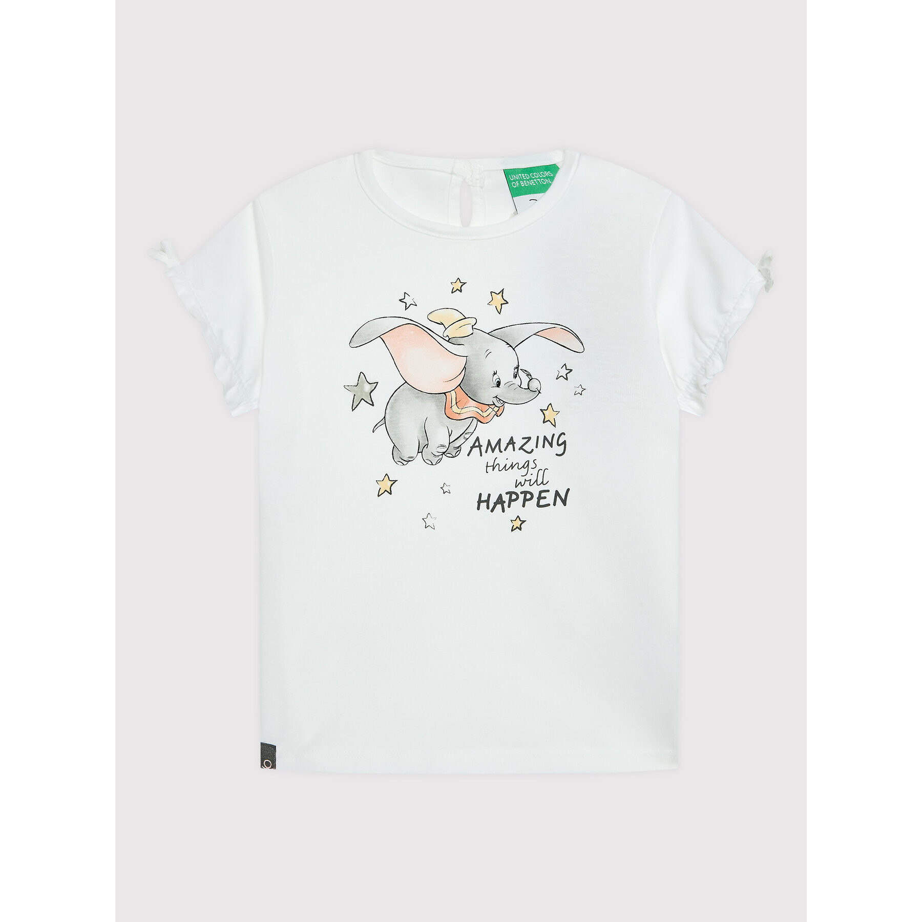 United Colors Of Benetton Тишърт DISNEY 3096G103Q Бял Regular Fit - Pepit.bg