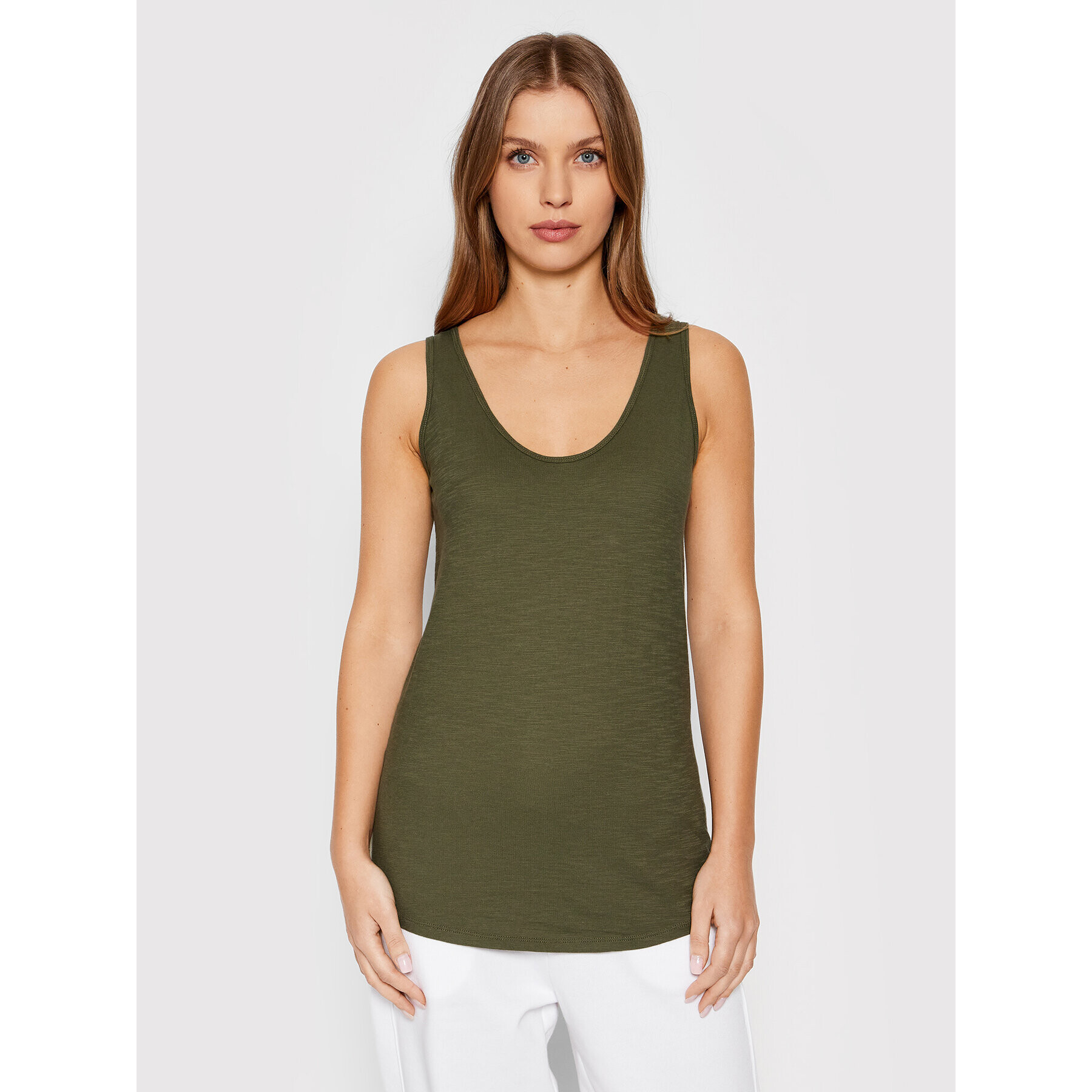 United Colors Of Benetton топ 3BVXE8430 Зелен Regular Fit - Pepit.bg