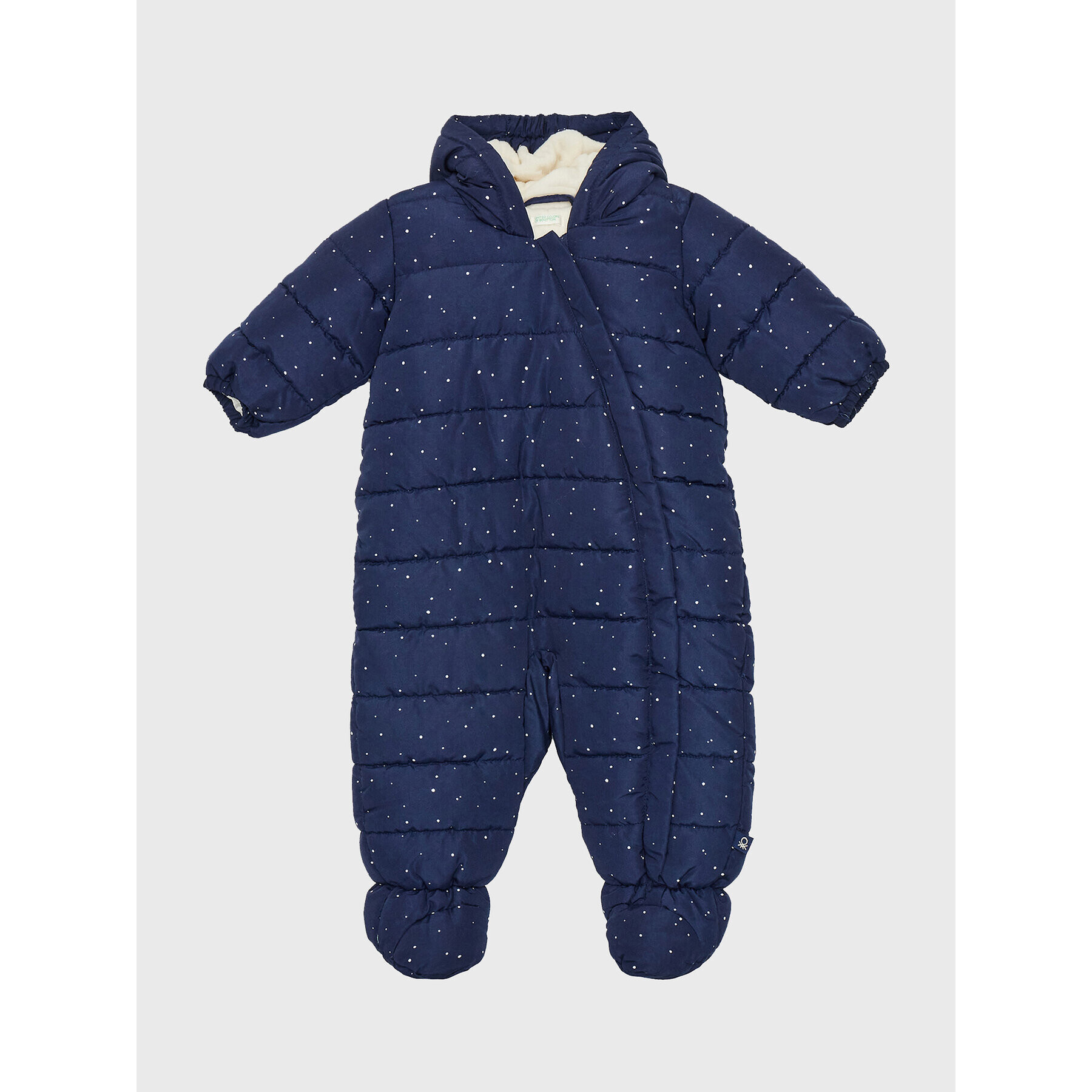 United Colors Of Benetton Зимен детски гащеризон 2TJG583DE Тъмносин Regular Fit - Pepit.bg