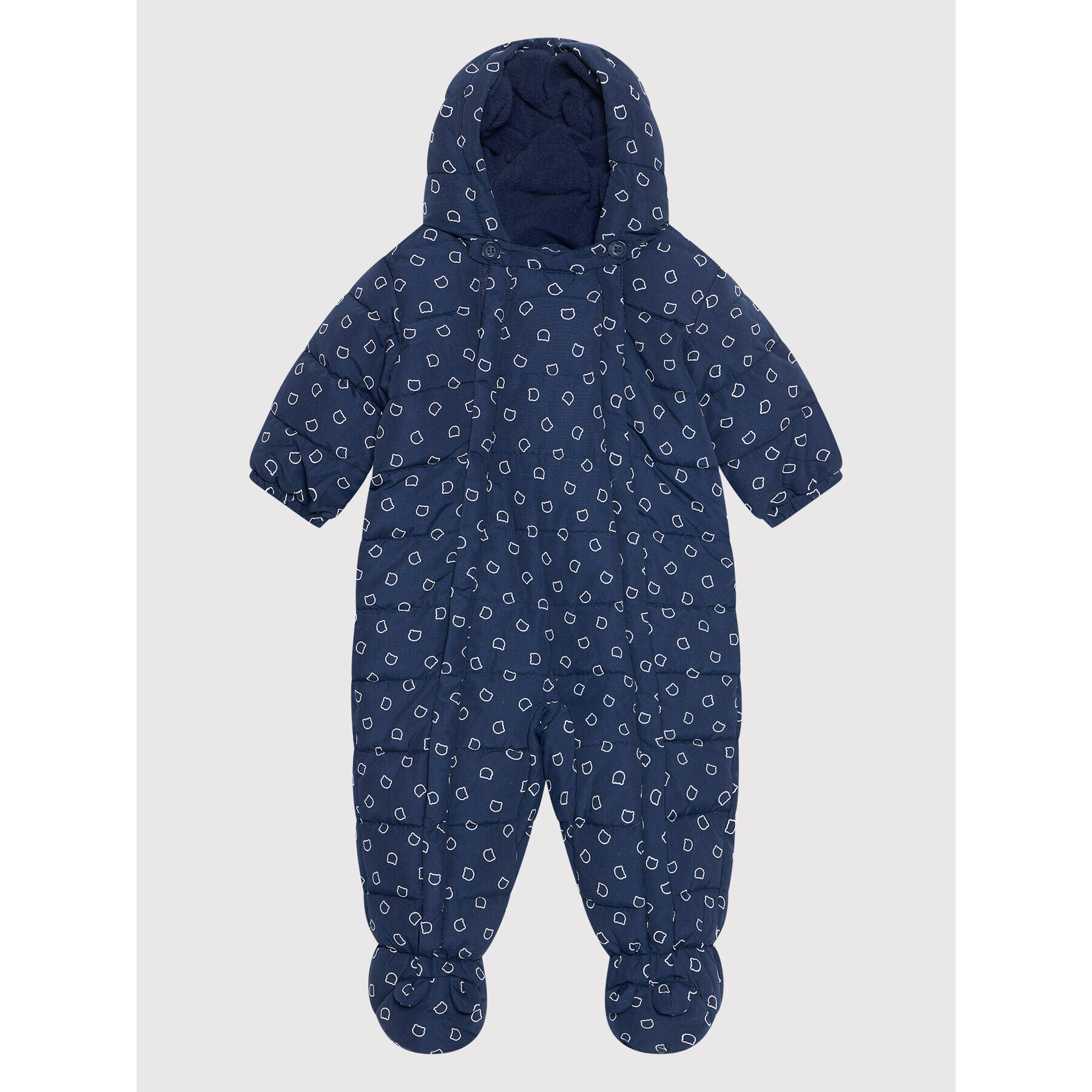 United Colors Of Benetton Зимен детски гащеризон 2XKX583DE Тъмносин Regular Fit - Pepit.bg