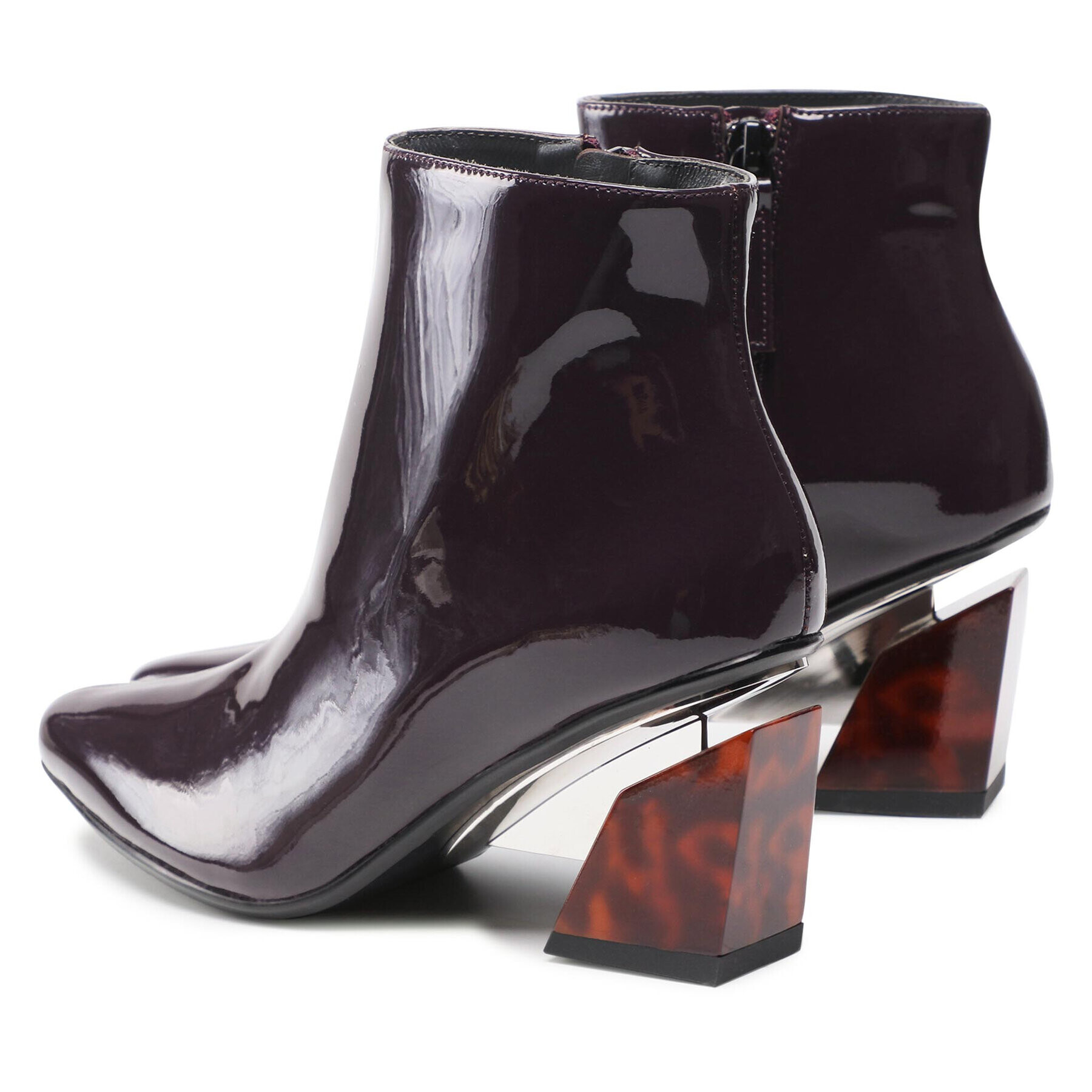 United Nude Боти Arix Bootie Mid 1063770903 Кафяв - Pepit.bg