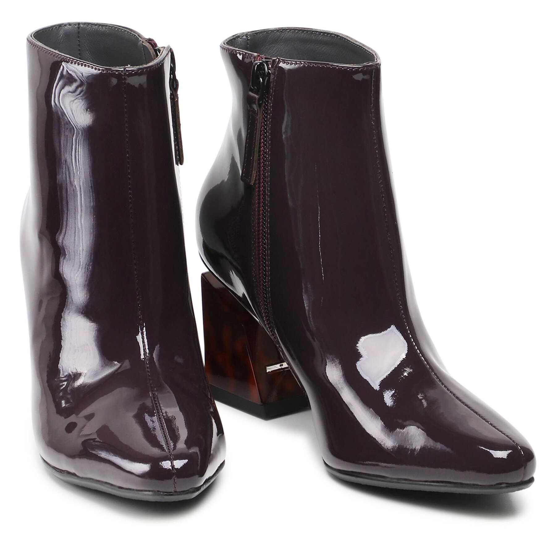 United Nude Боти Arix Bootie Mid 1063770903 Кафяв - Pepit.bg