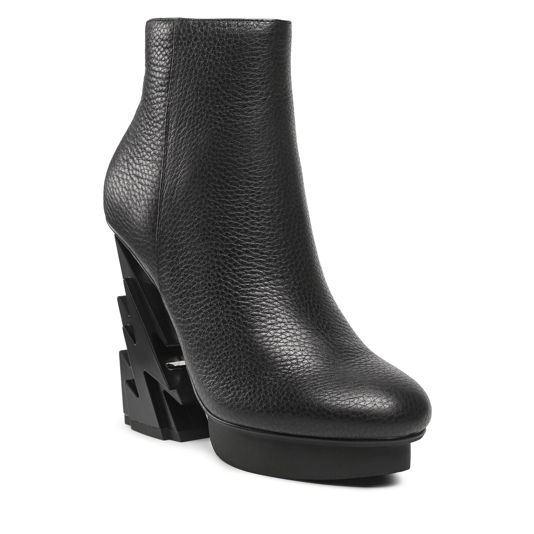 United Nude Боти Glam Bootie 1070901165 Черен - Pepit.bg