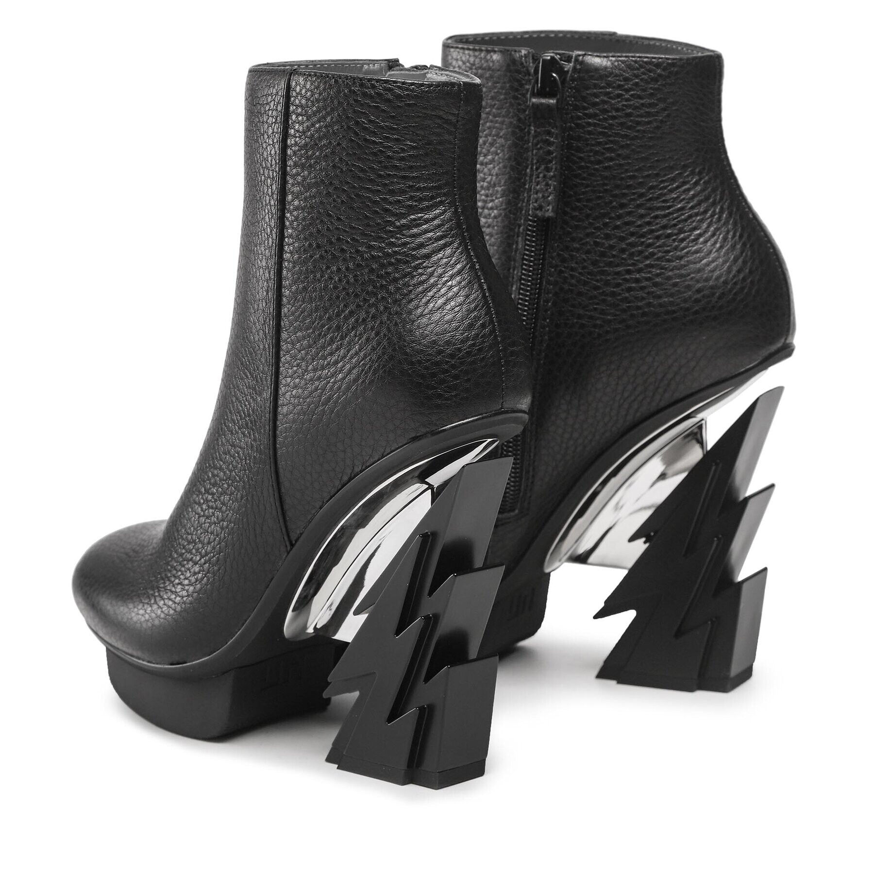 United Nude Боти Glam Bootie 1070901165 Черен - Pepit.bg