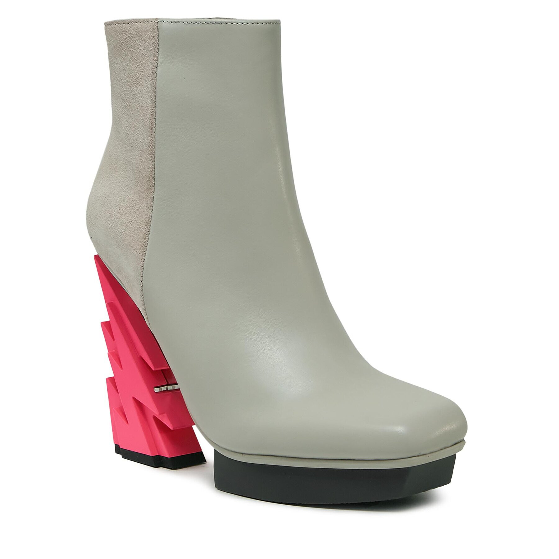 United Nude Боти Glam Square 1075079816 Бял - Pepit.bg