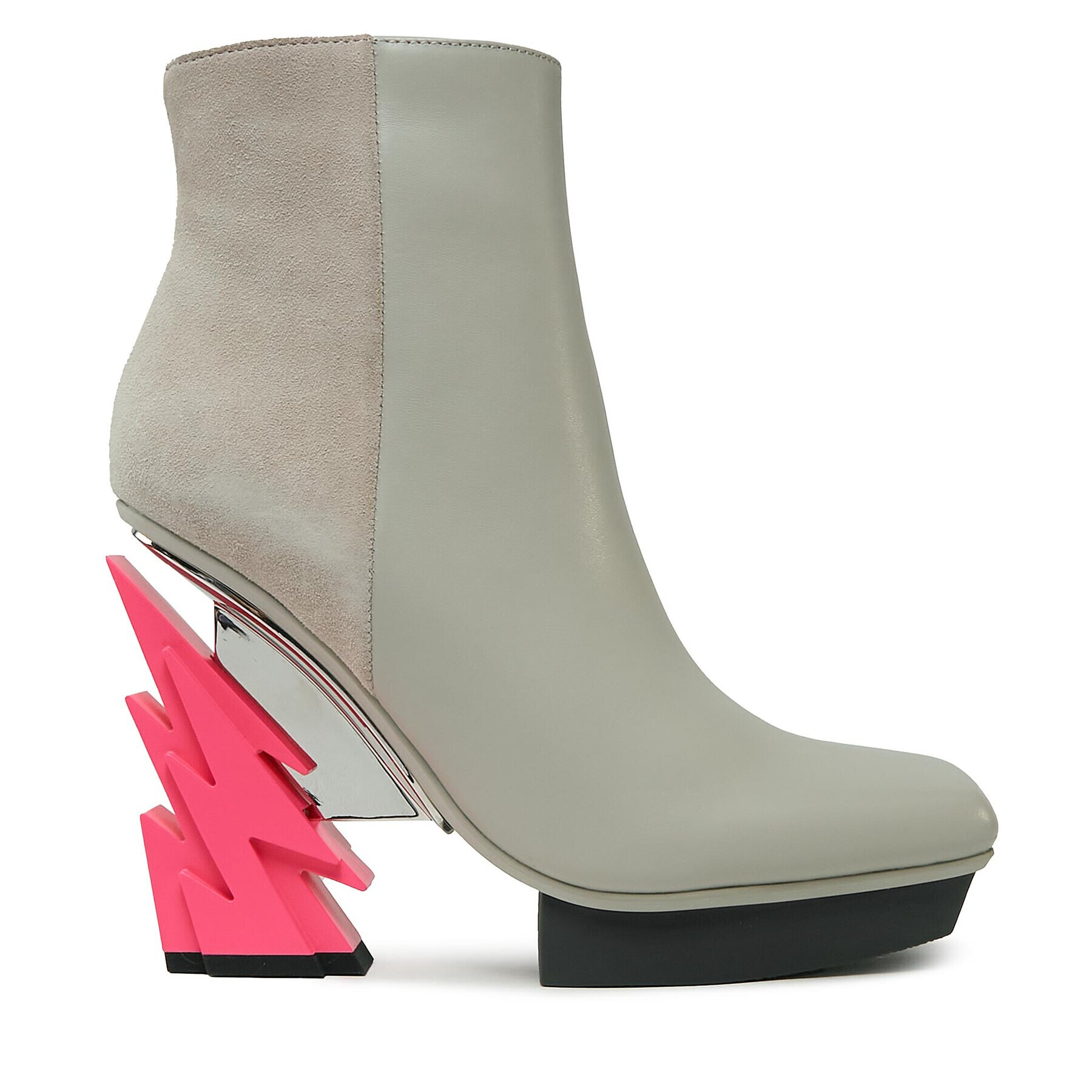 United Nude Боти Glam Square 1075079816 Бял - Pepit.bg