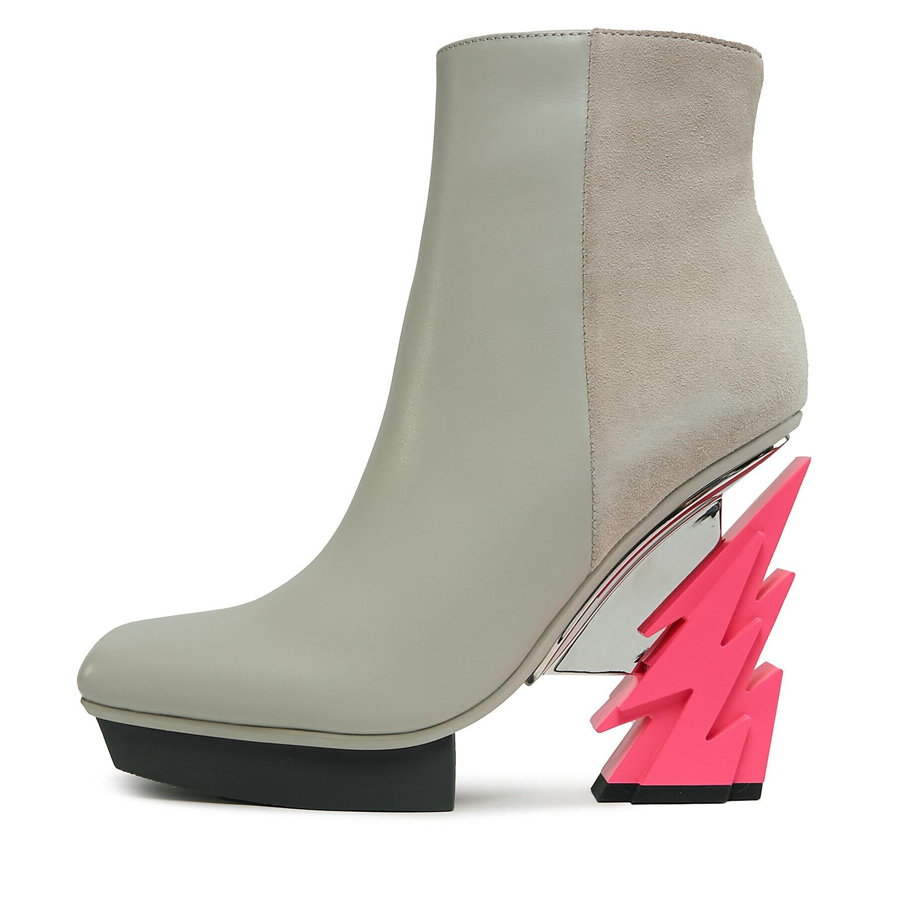 United Nude Боти Glam Square 1075079816 Бял - Pepit.bg