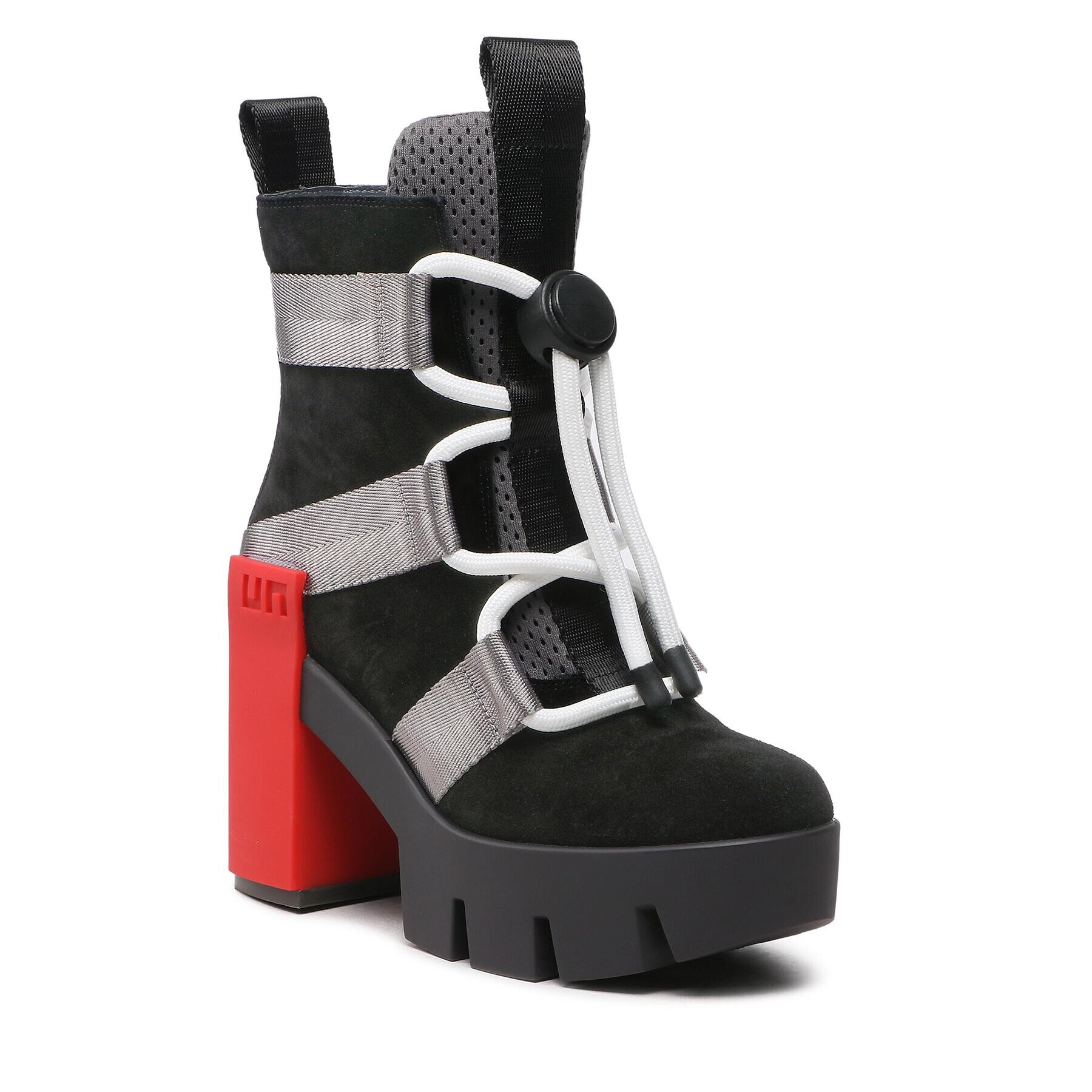 United Nude Боти Grip Nomad Mid 1070275657174 Черен - Pepit.bg