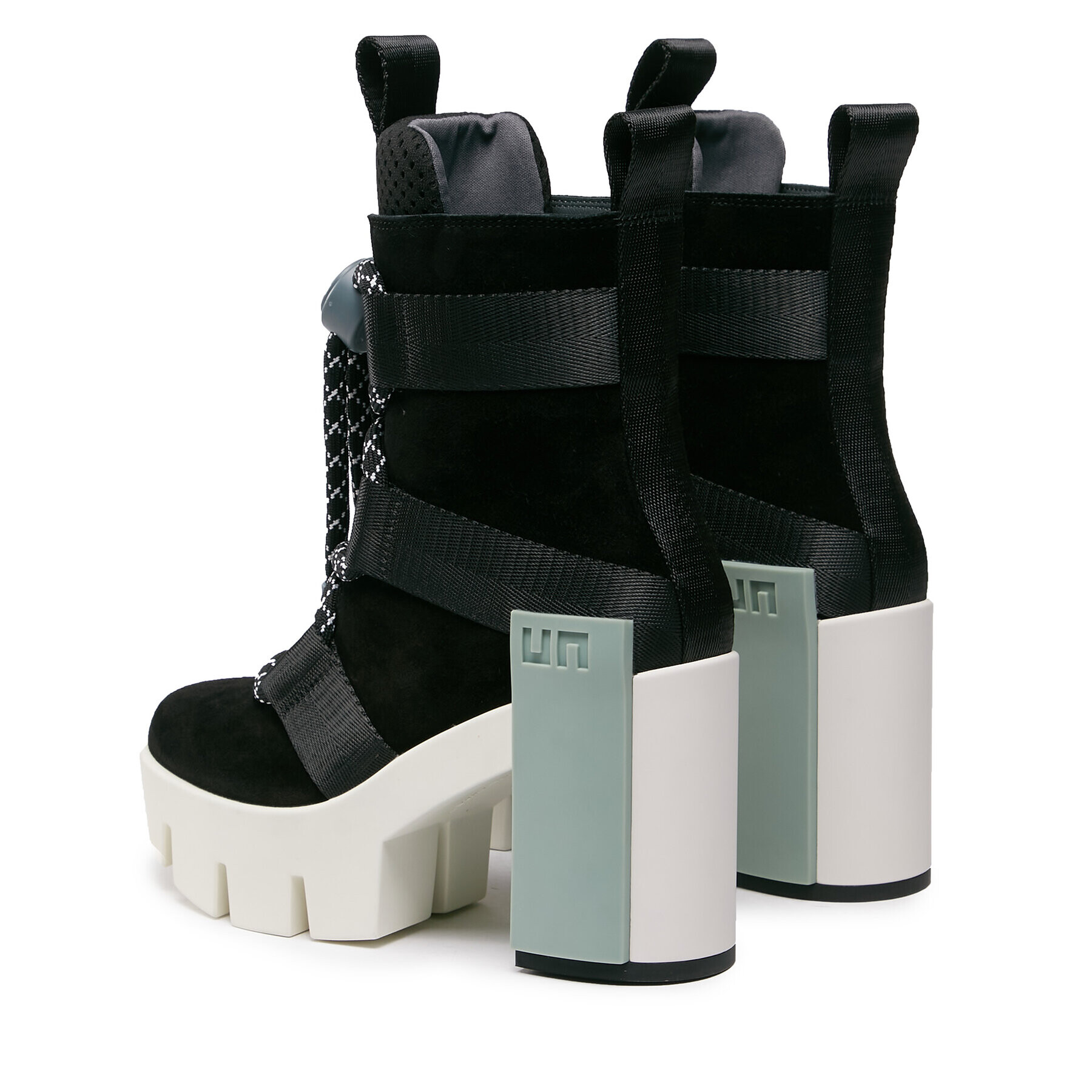 United Nude Боти Grip Nomad Mid II 1076478857 Черен - Pepit.bg