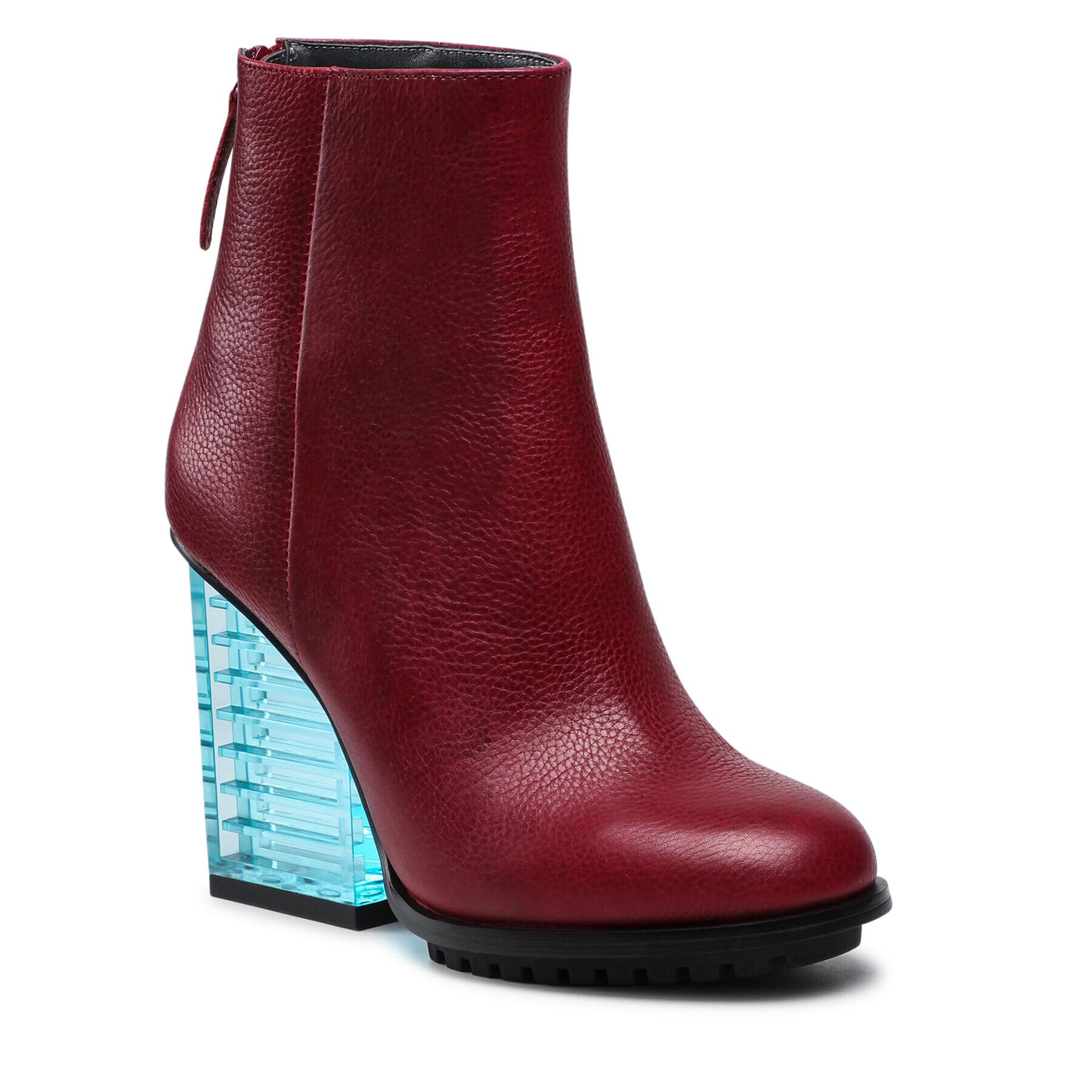 United Nude Боти Hi Rise Bootie Hi 10636701165 Червен - Pepit.bg