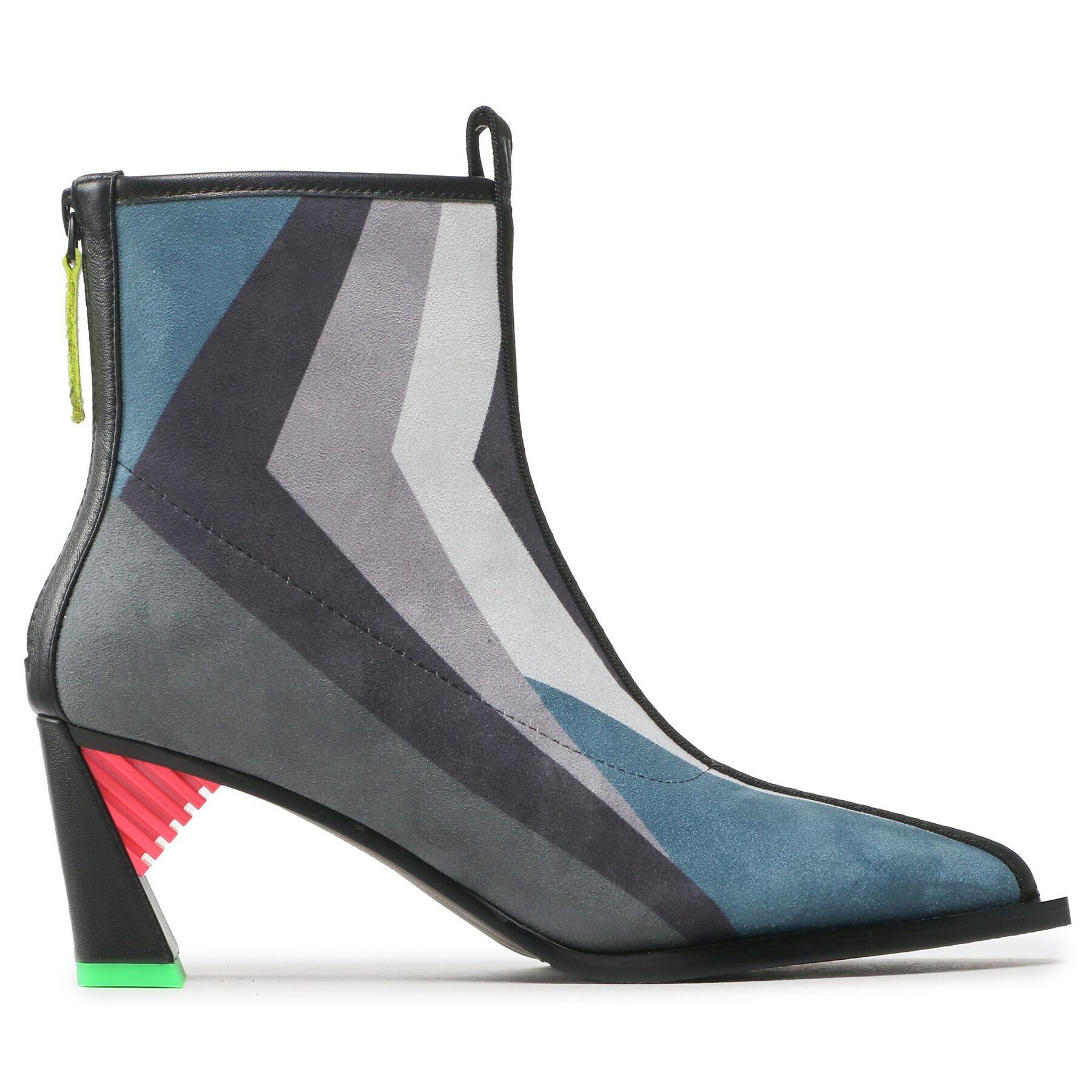 United Nude Боти Sonar Bootie Mid 10693755172 Цветен - Pepit.bg