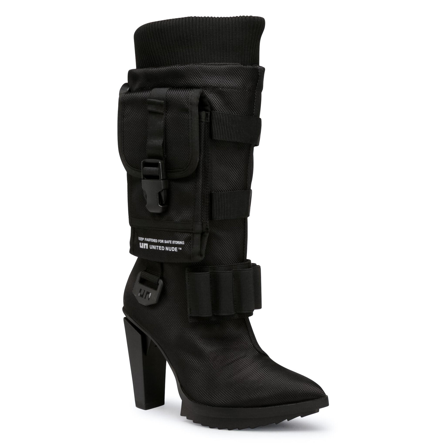 United Nude Ботуши Pocket Lev 1059201125 Черен - Pepit.bg