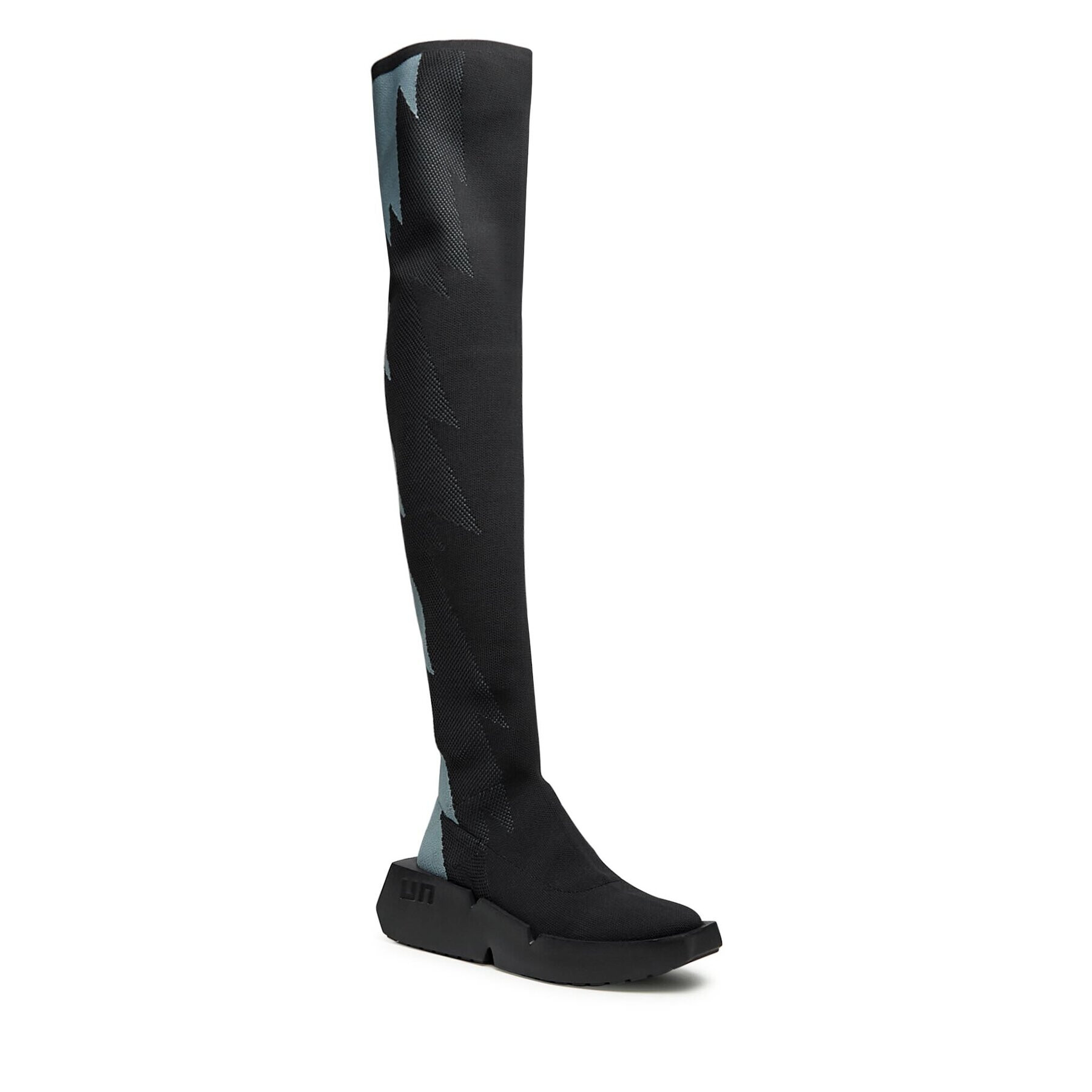 United Nude Чизми Mega Long 10774788181 Черен - Pepit.bg