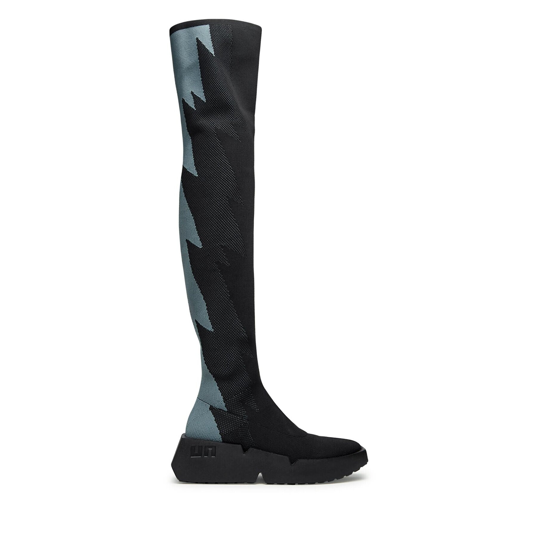 United Nude Чизми Mega Long 10774788181 Черен - Pepit.bg