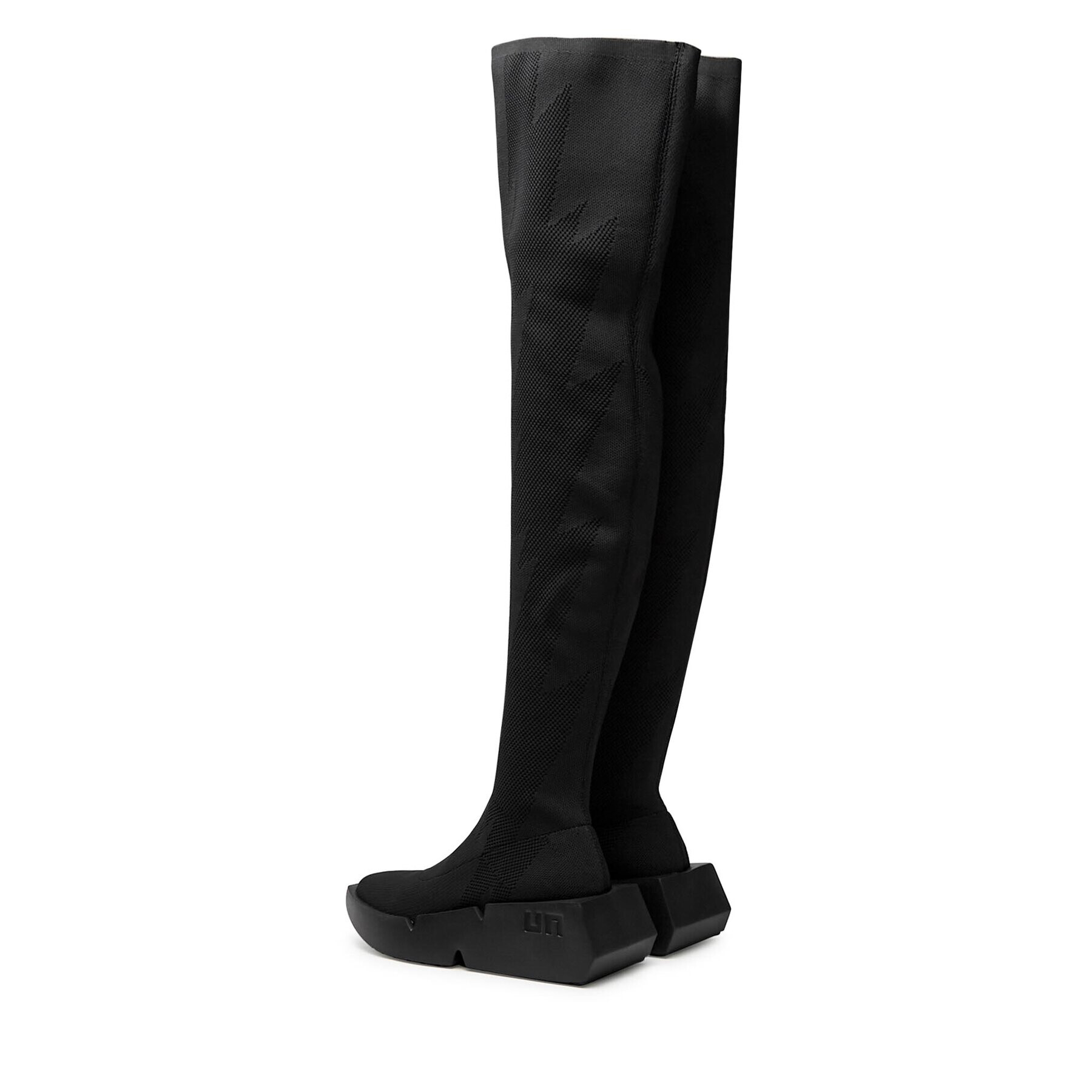 United Nude Чизми Mega Long Boot 1077401181 Черен - Pepit.bg