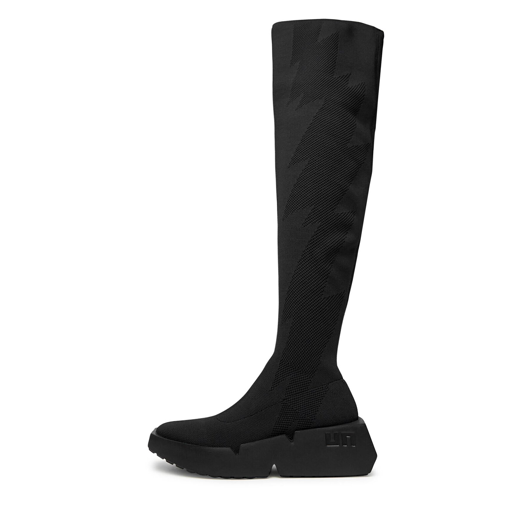 United Nude Чизми Mega Long Boot 1077401181 Черен - Pepit.bg