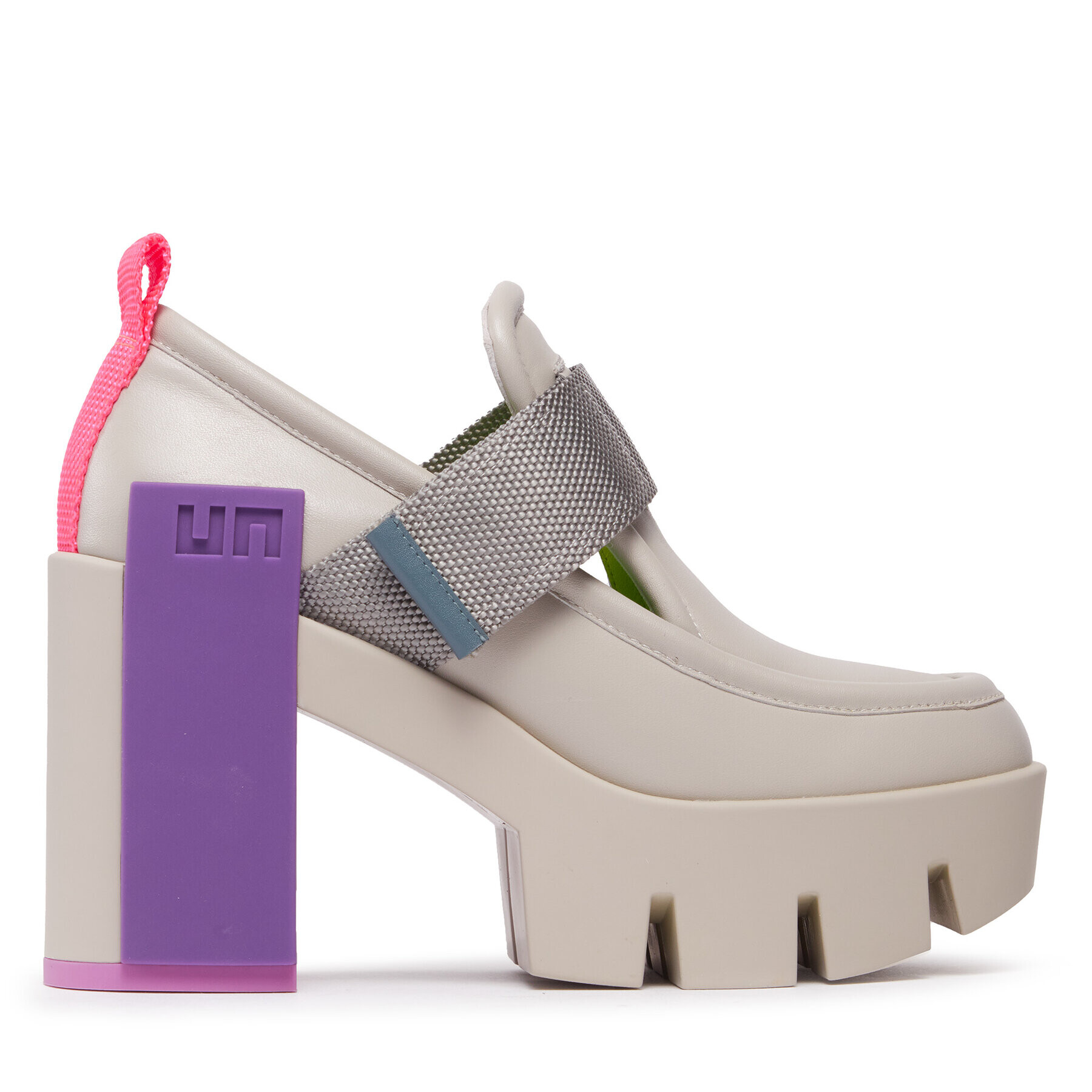 United Nude Обувки Grip Run Mid 1076179716 Бял - Pepit.bg