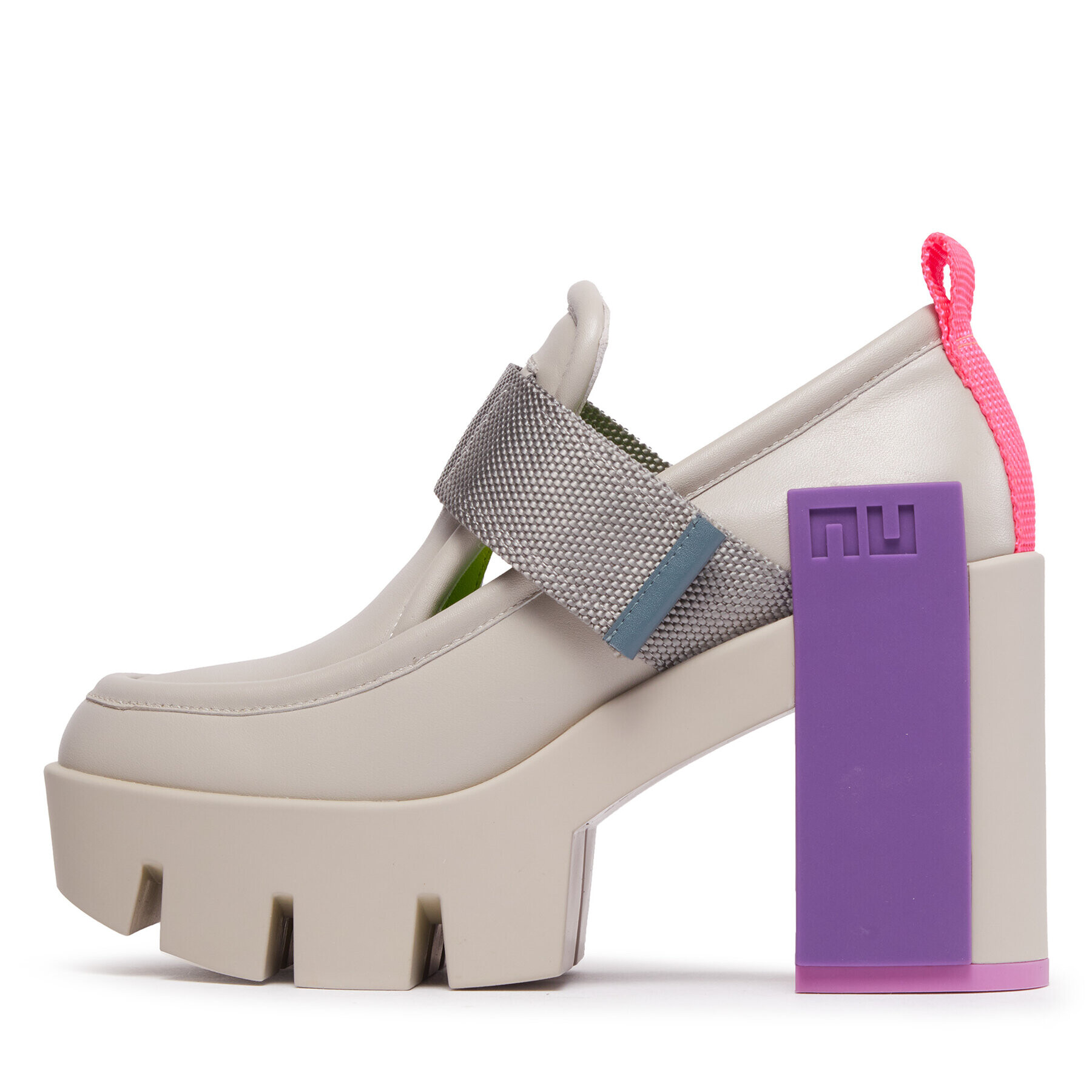 United Nude Обувки Grip Run Mid 1076179716 Бял - Pepit.bg